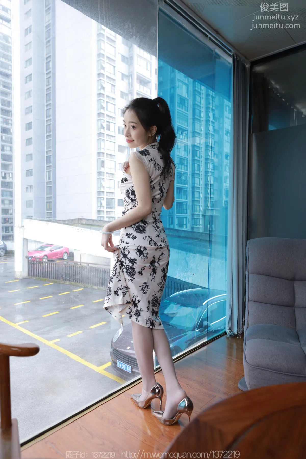 [IESS異思趣向] 2023.04.25 絲享家 1432 小婕《灰斯旗袍》[85P] 64