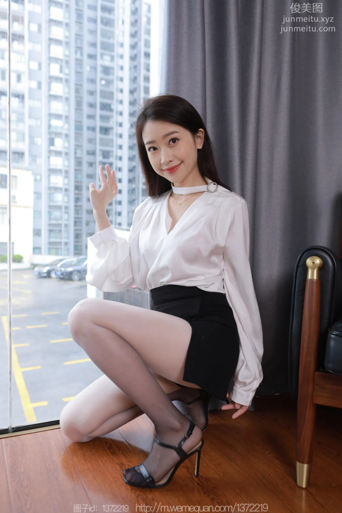 [IESS異思趣向] 2023.05.08 絲享家 1445 小婕《黑白漸變》[90P] 19