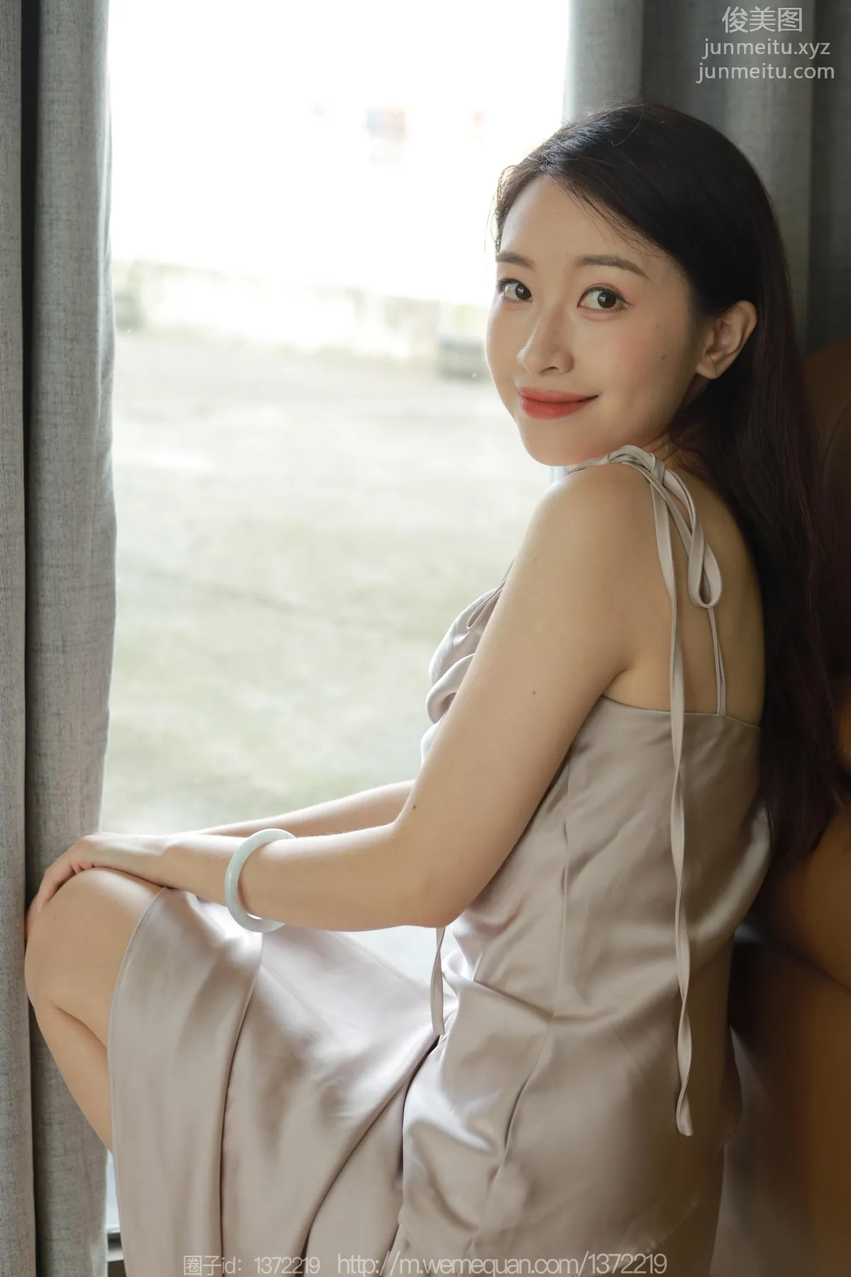[IESS異思趣向] 2023.05.15 絲享家 1452 小婕《香槟色吊帶裙》[85P] 74
