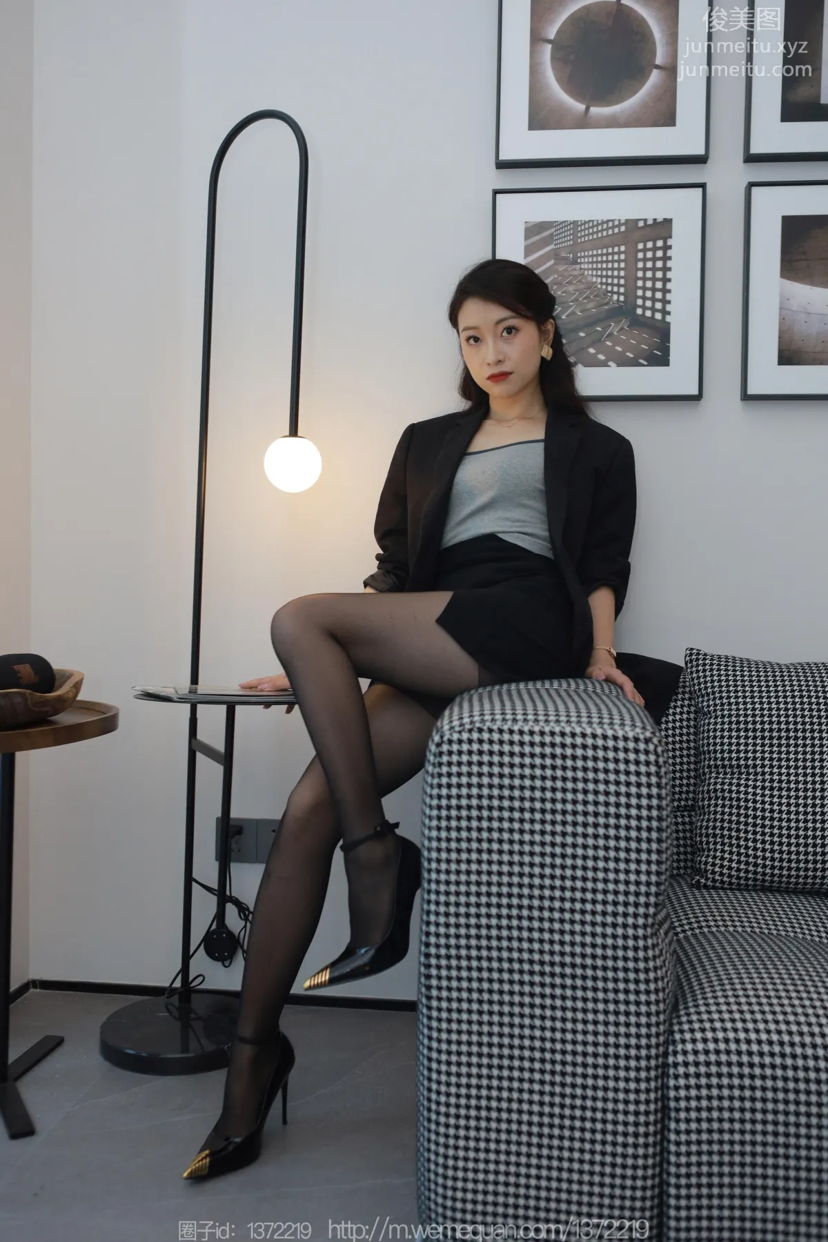 [IESS異思趣向] 2023.07.27 絲享家 1491 小婕《黑金高跟鞋》[82P] 10