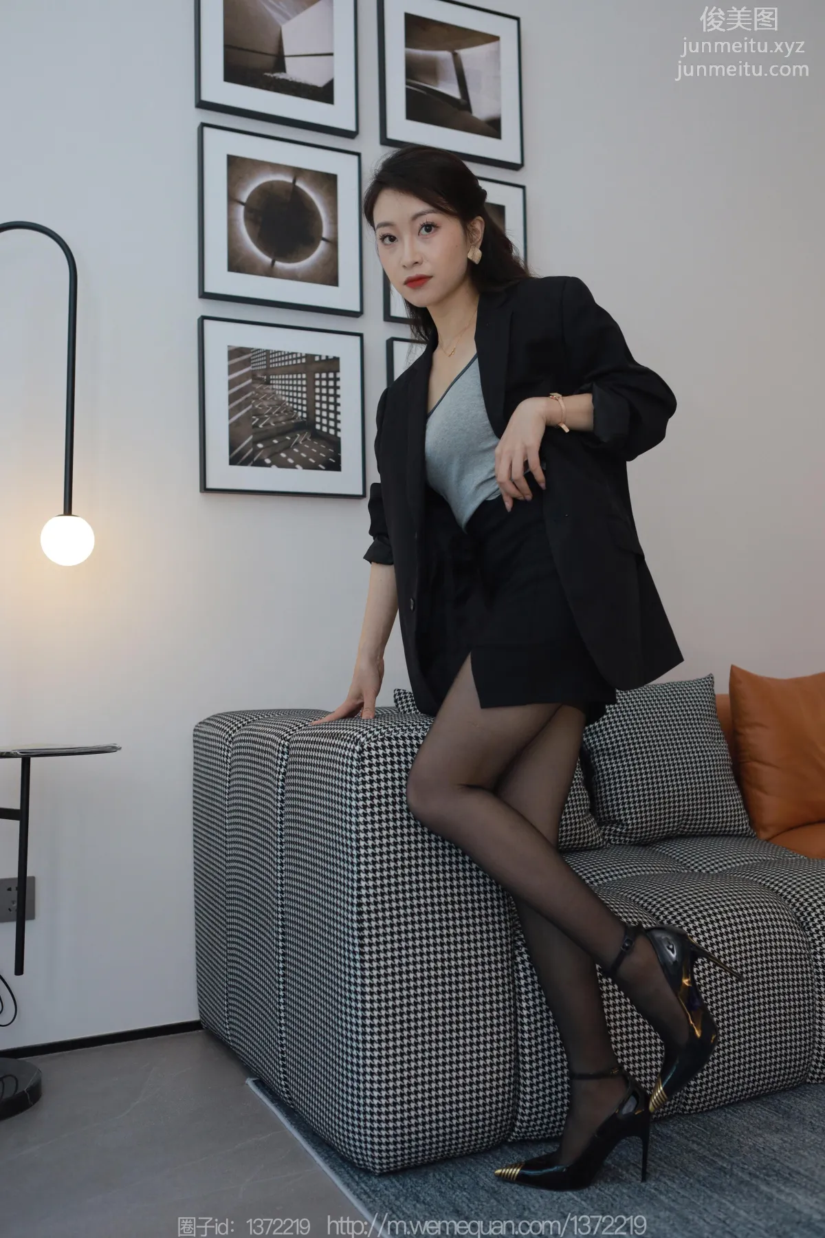 [IESS異思趣向] 2023.07.27 絲享家 1491 小婕《黑金高跟鞋》[82P] 22