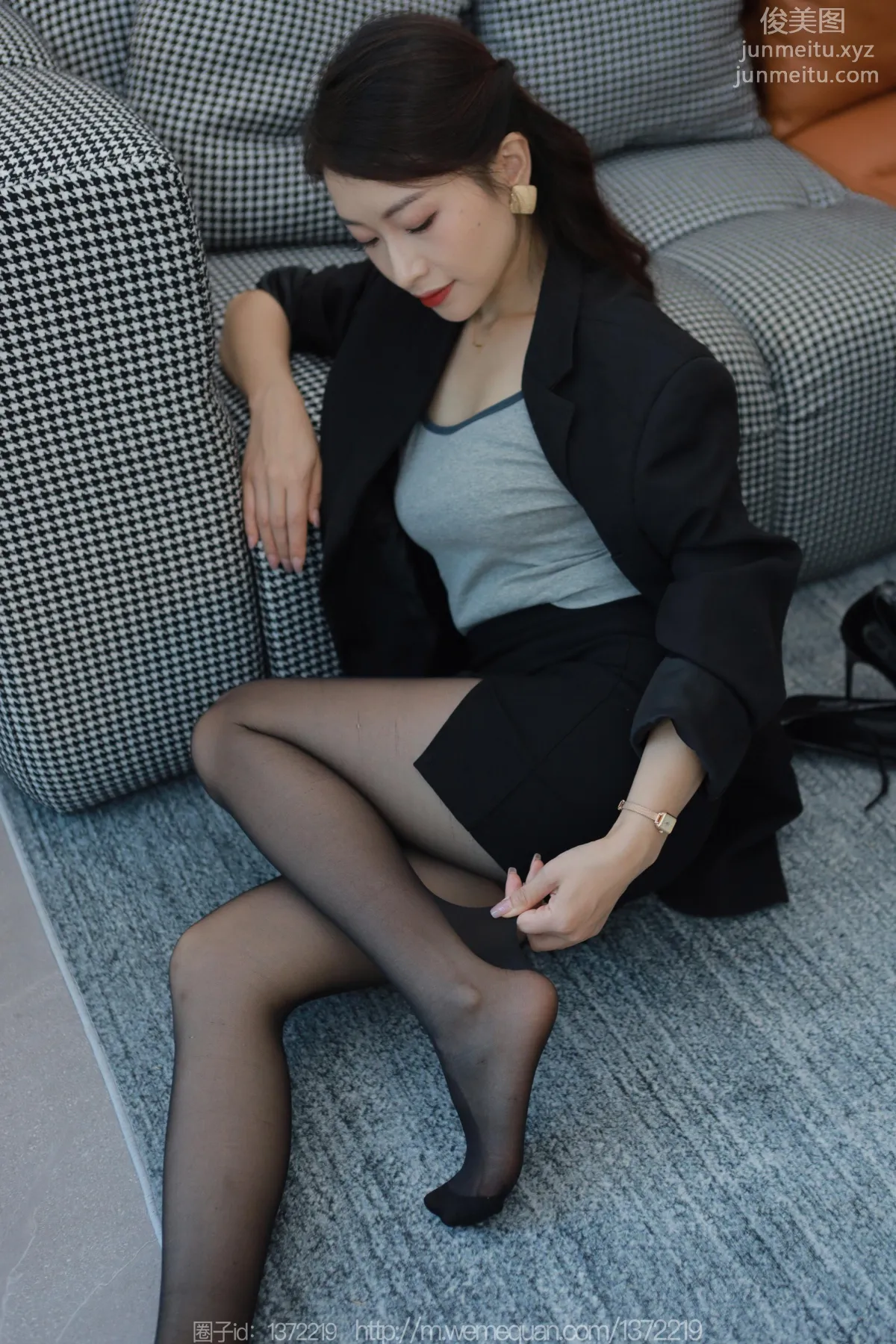 [IESS異思趣向] 2023.07.27 絲享家 1491 小婕《黑金高跟鞋》[82P] 73