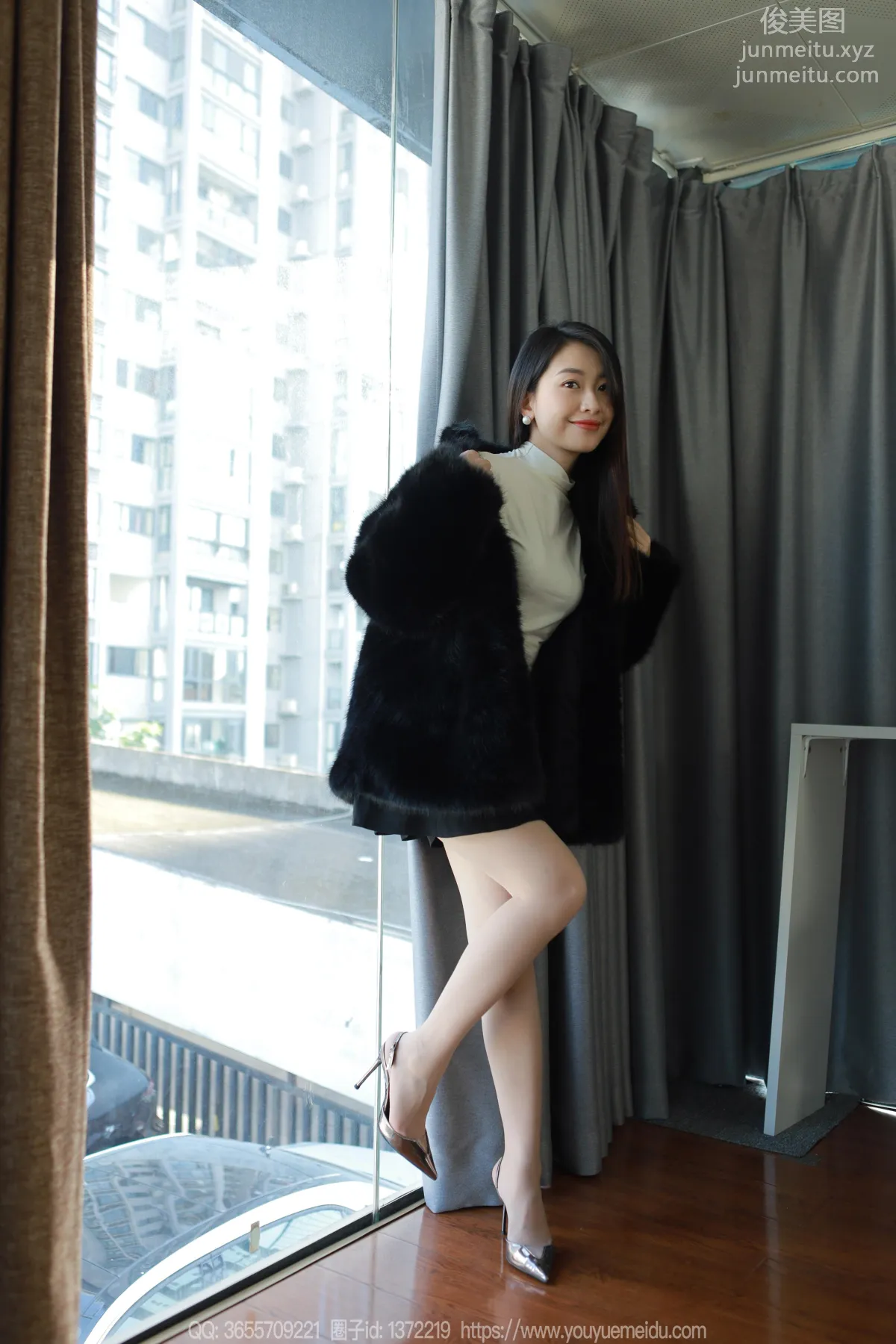 [IESS異思趣向] 2023.12.05 絲享家 1603 小婕《黑色大衣》[86P] 14
