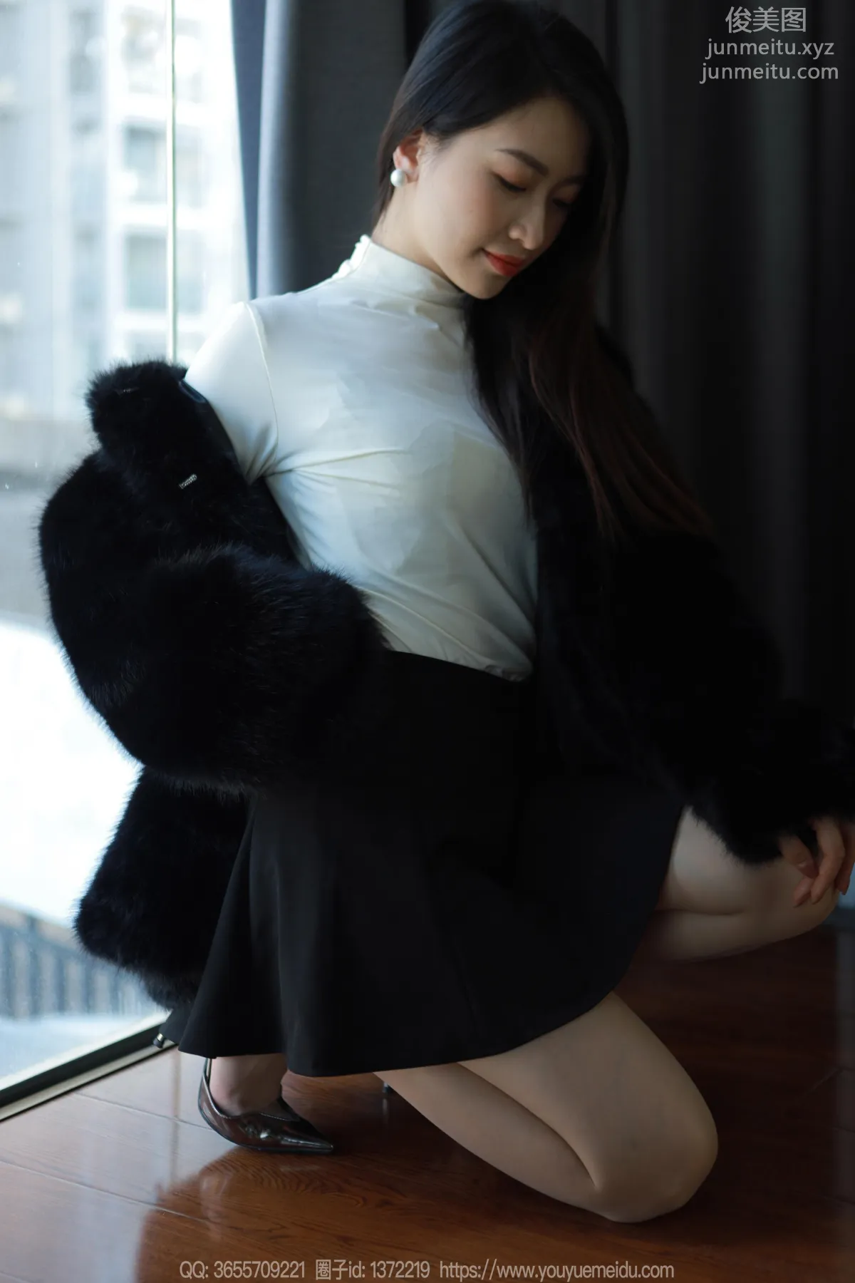 [IESS異思趣向] 2023.12.05 絲享家 1603 小婕《黑色大衣》[86P] 19