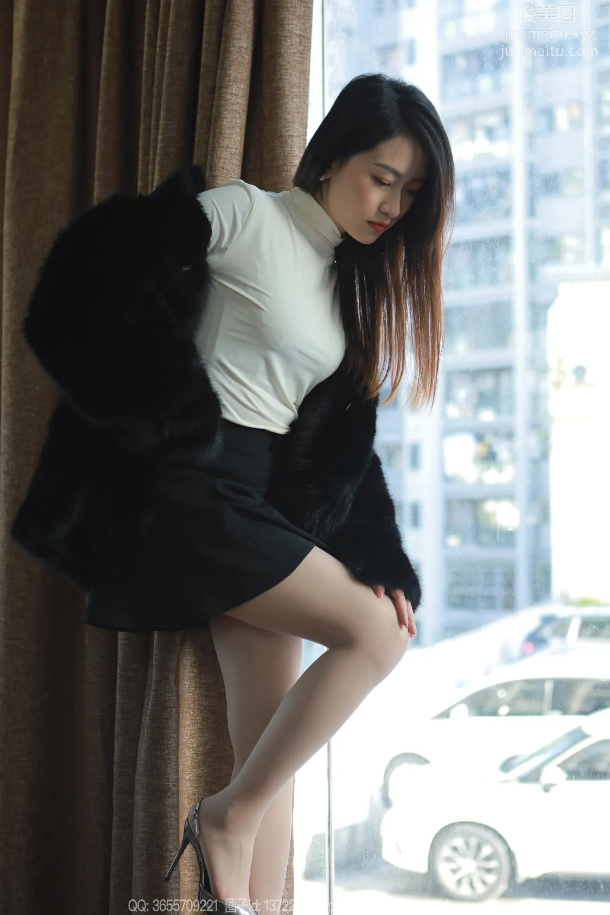 [IESS異思趣向] 2023.12.05 絲享家 1603 小婕《黑色大衣》[86P] 25