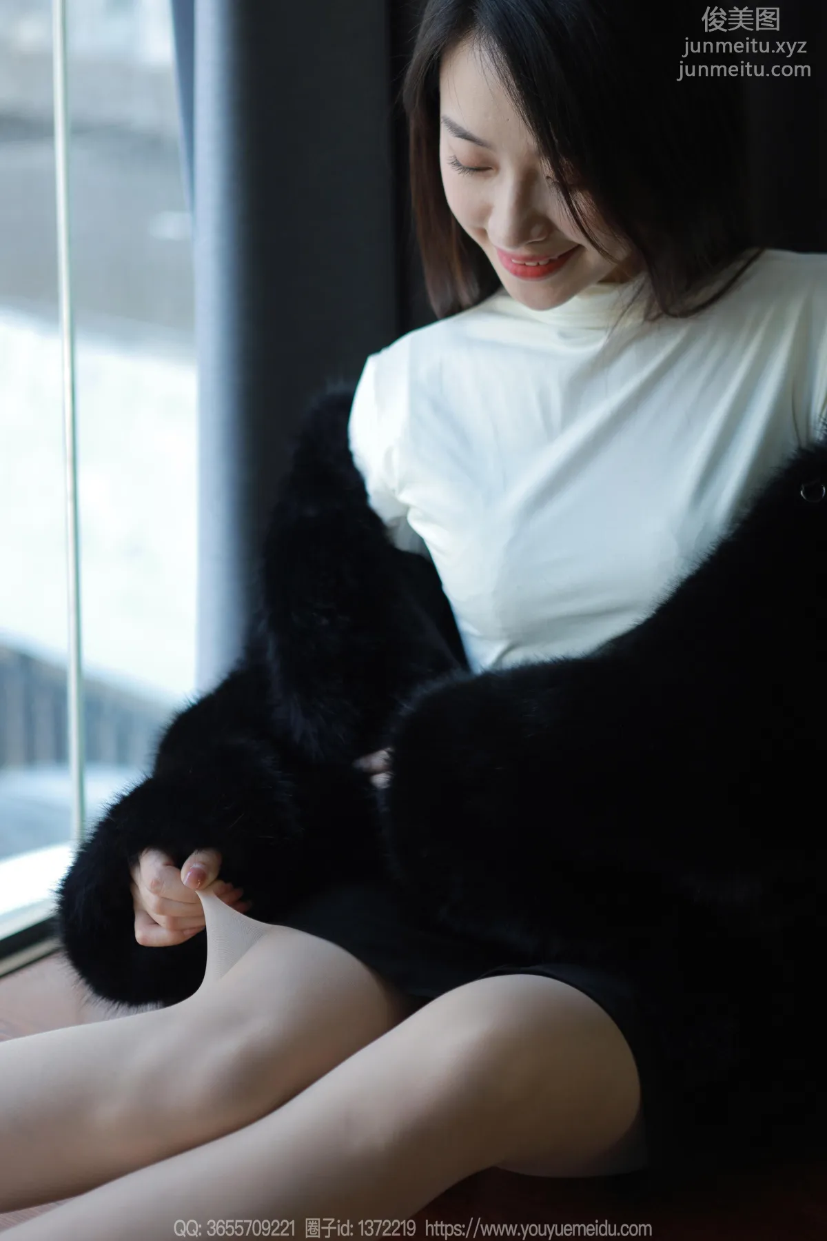 [IESS異思趣向] 2023.12.05 絲享家 1603 小婕《黑色大衣》[86P] 37