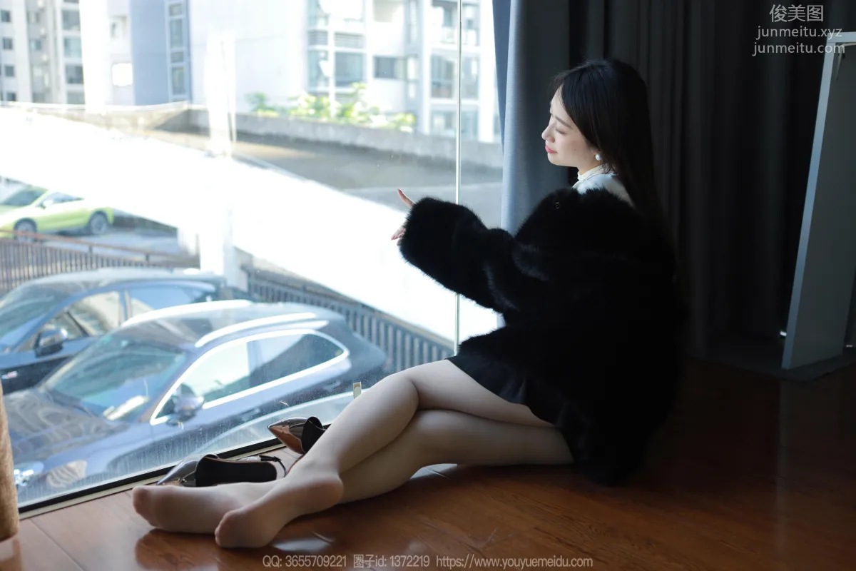 [IESS異思趣向] 2023.12.05 絲享家 1603 小婕《黑色大衣》[86P] 55