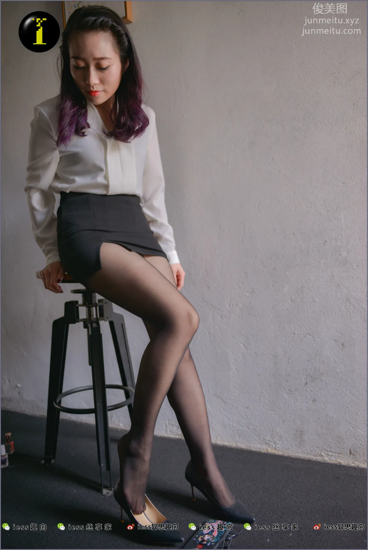 [IESS異思趣向] 普惠集 008-範美美穿襪子 46
