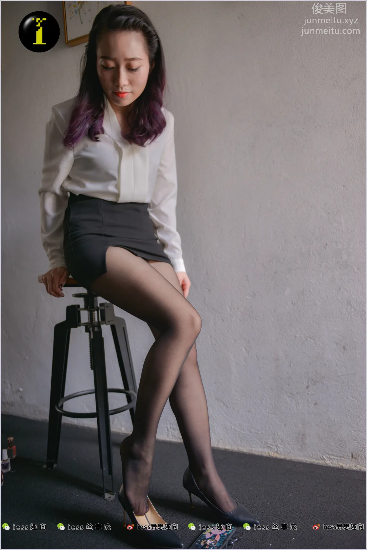 [IESS異思趣向] 普惠集 008-範美美穿襪子 47