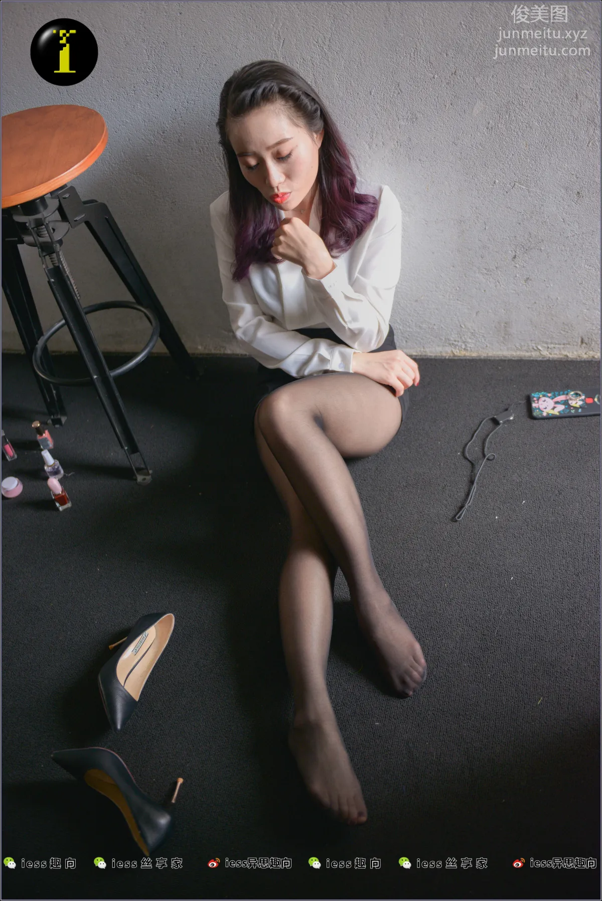[IESS異思趣向] 普惠集 008-範美美穿襪子 55