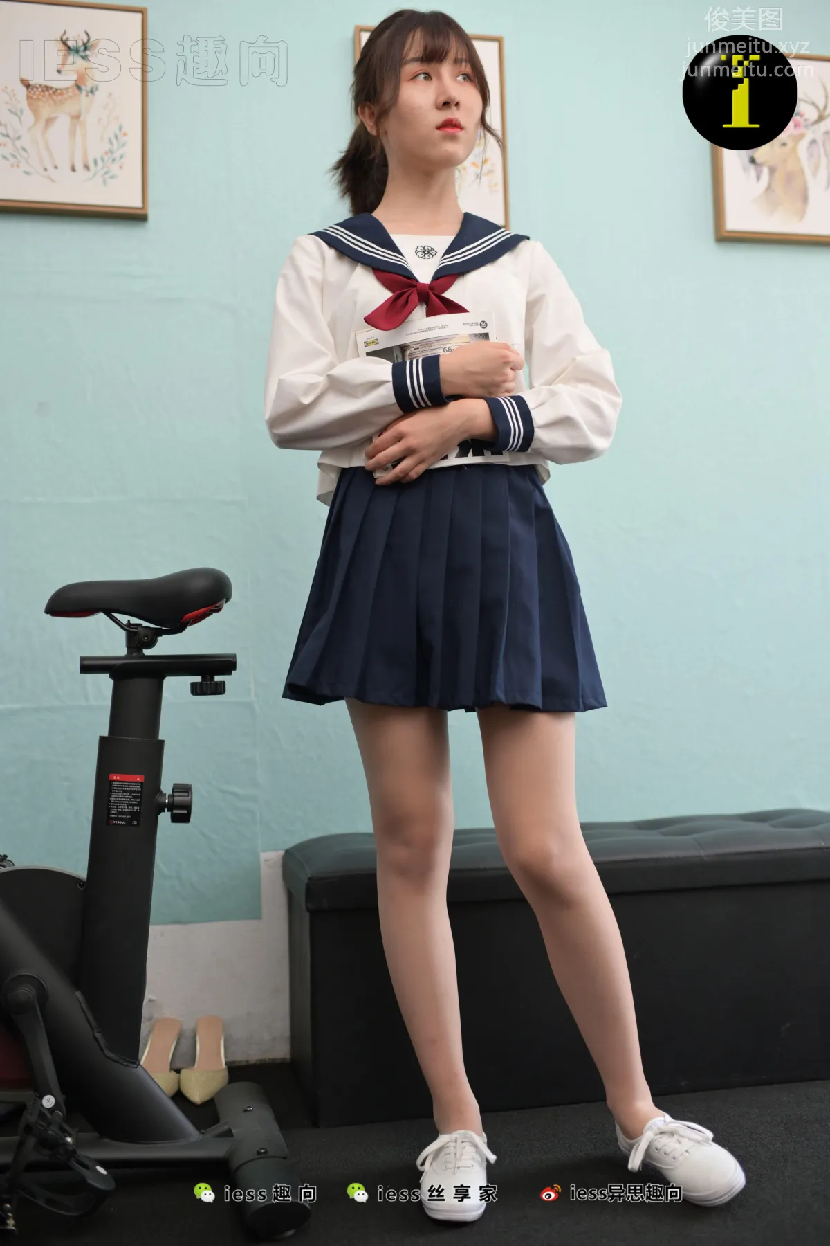 [IESS異思趣向] 普惠集 064 新妹妹的水手服（無特寫） 22