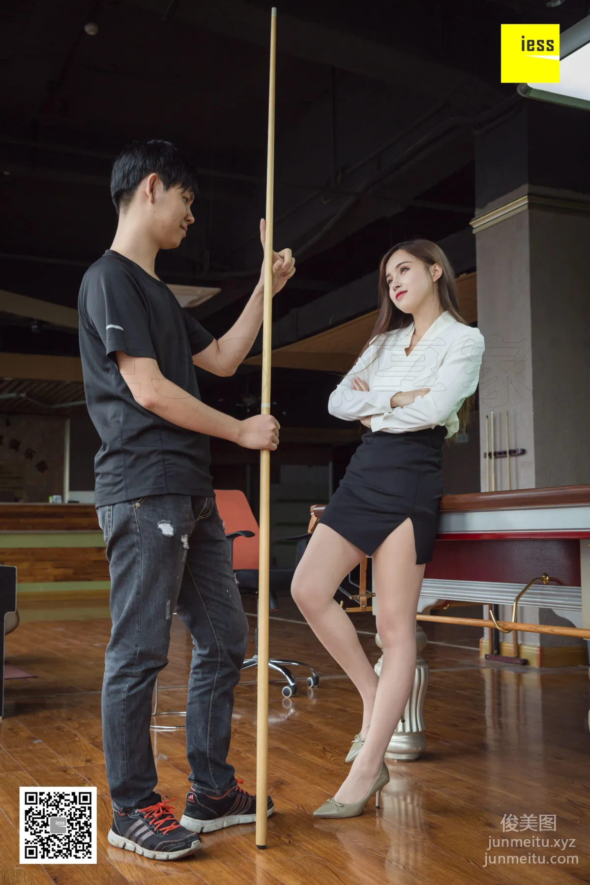 [IESS異思趣向] 2018.10.10《魔鬼周三》特刊38期《可以教我打台球嗎 小羽》 [94P] 37