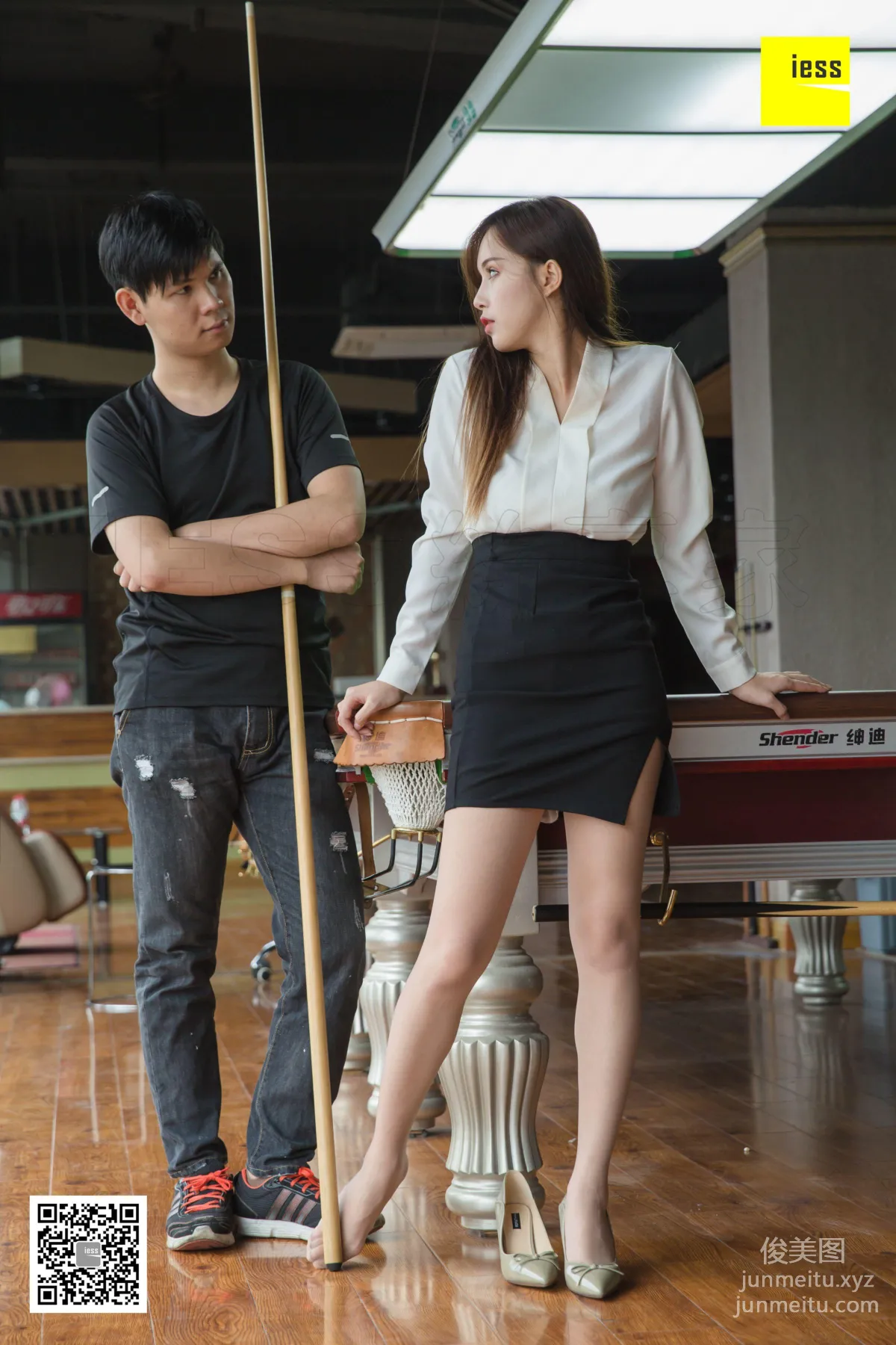 [IESS異思趣向] 2018.10.10《魔鬼周三》特刊38期《可以教我打台球嗎 小羽》 [94P] 72