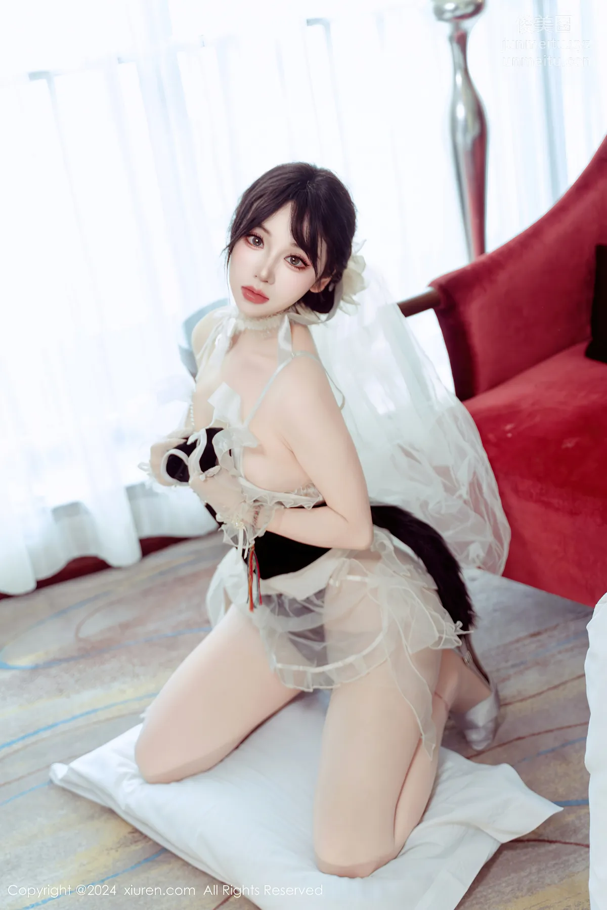 [Xiuren秀人網]2024.09.24 NO.9197 汐汐愛吃草莓 15