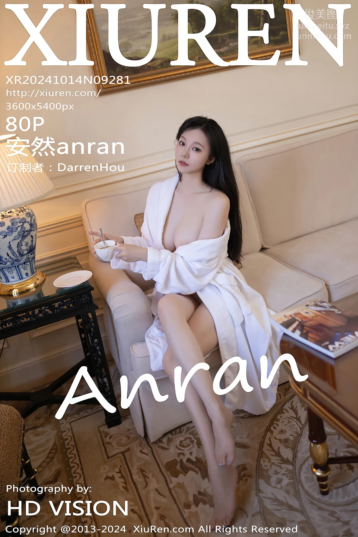 [Xiuren秀人網]2024.10.14 NO.9281 安然anran 81