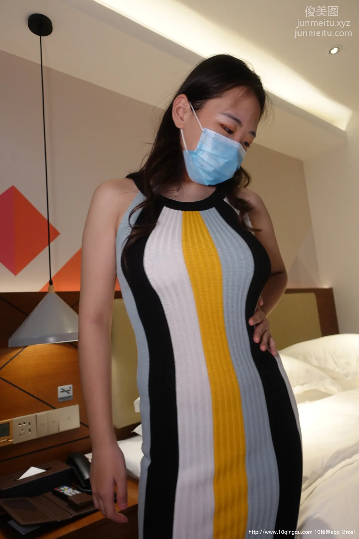 [ROSI寫真] 口罩系列 2020.08.15 NO.1525 14