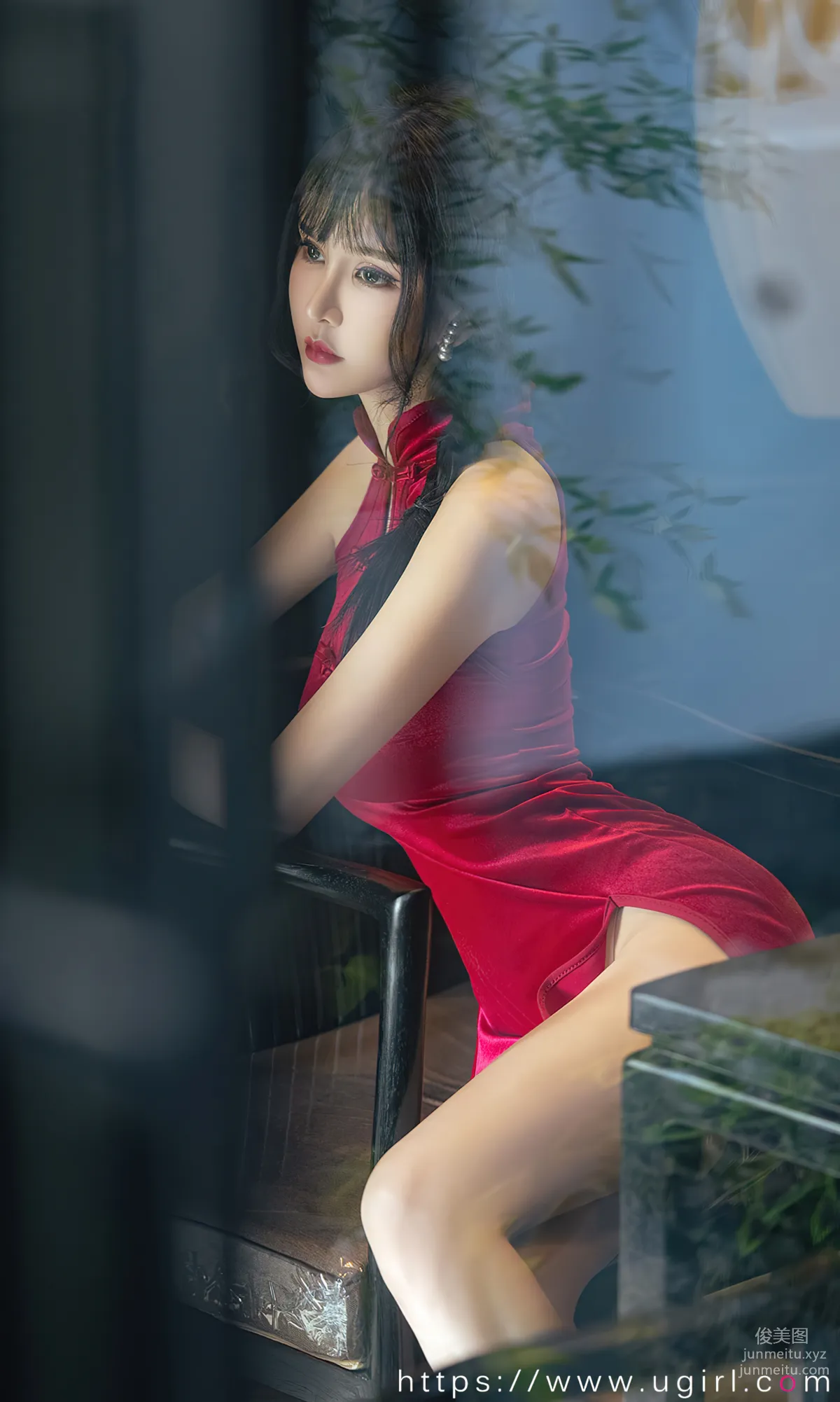 [愛尤物]2023 NO.2722 花遇和風 青樹[35P] 21