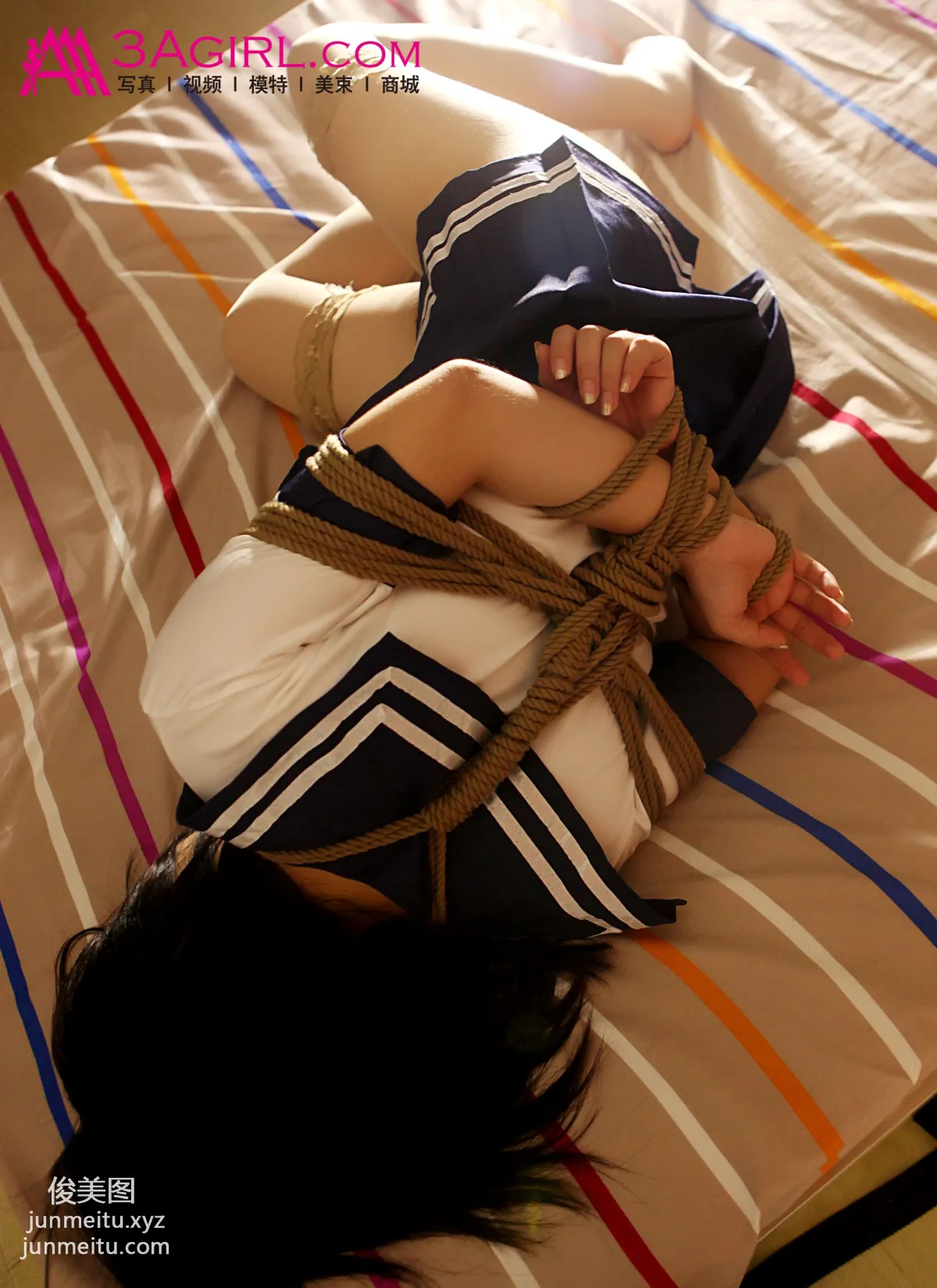 [3Agirl 美束館]2015.01.18 NO.017 制服束縛 21