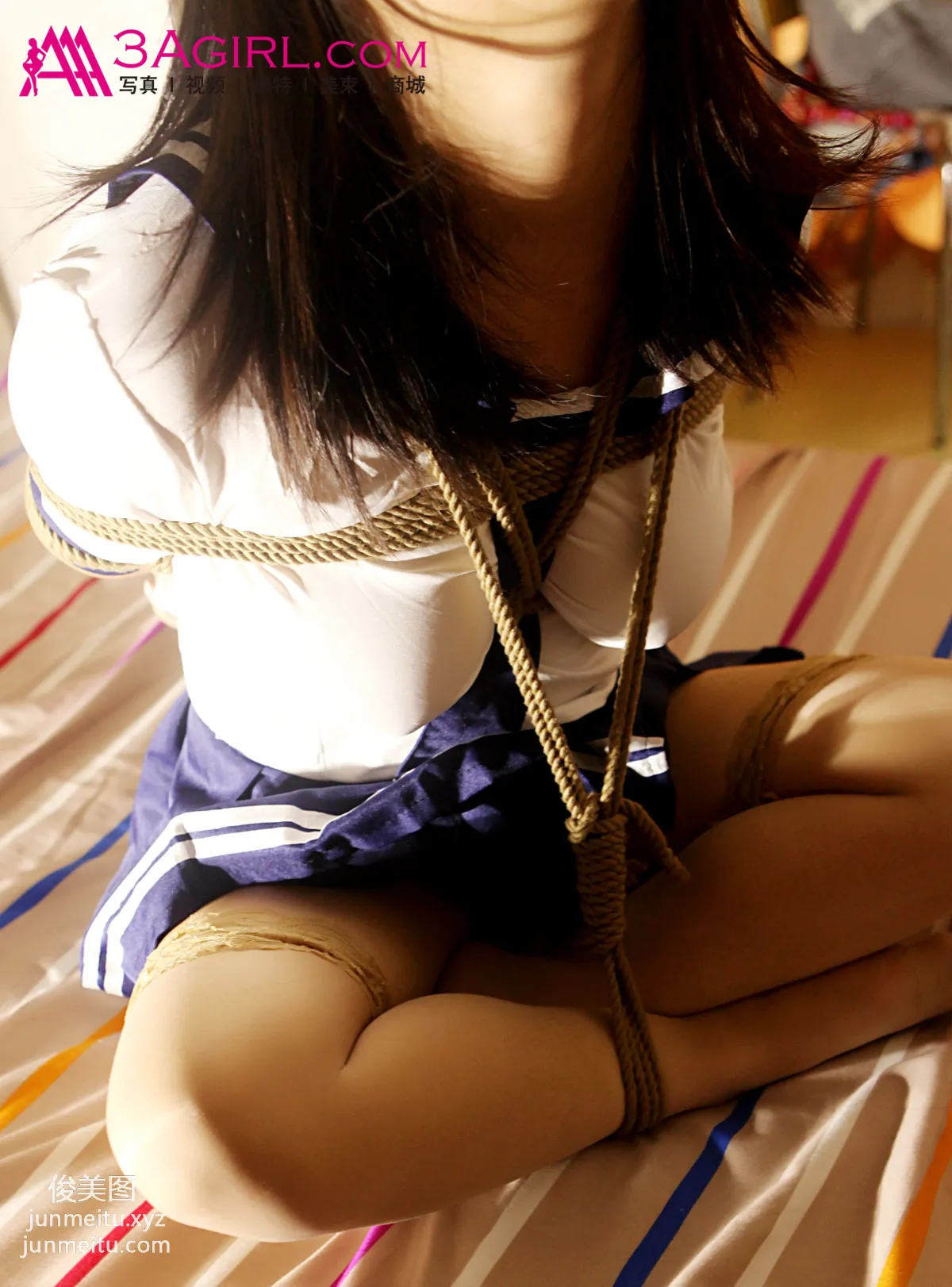 [3Agirl 美束館]2015.01.18 NO.017 制服束縛 27