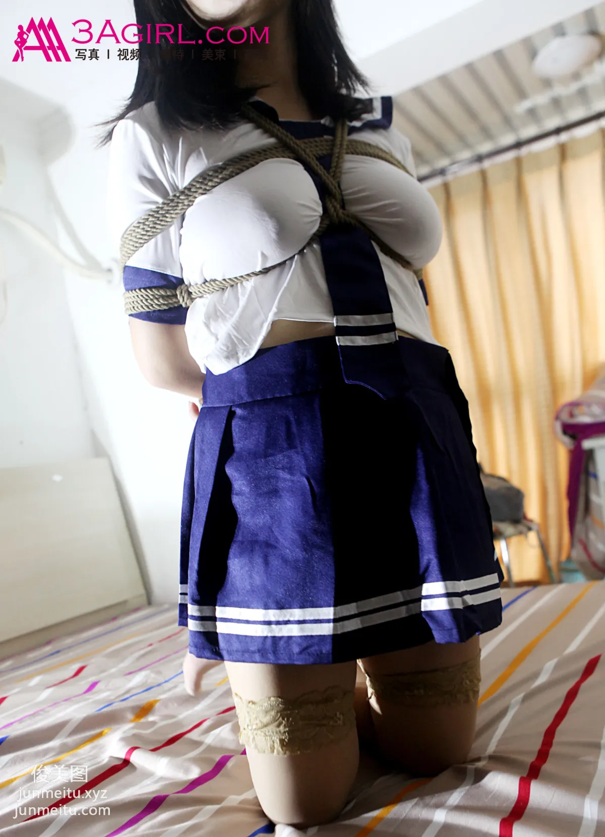 [3Agirl 美束館]2015.01.23 NO.019 制服束縛 12