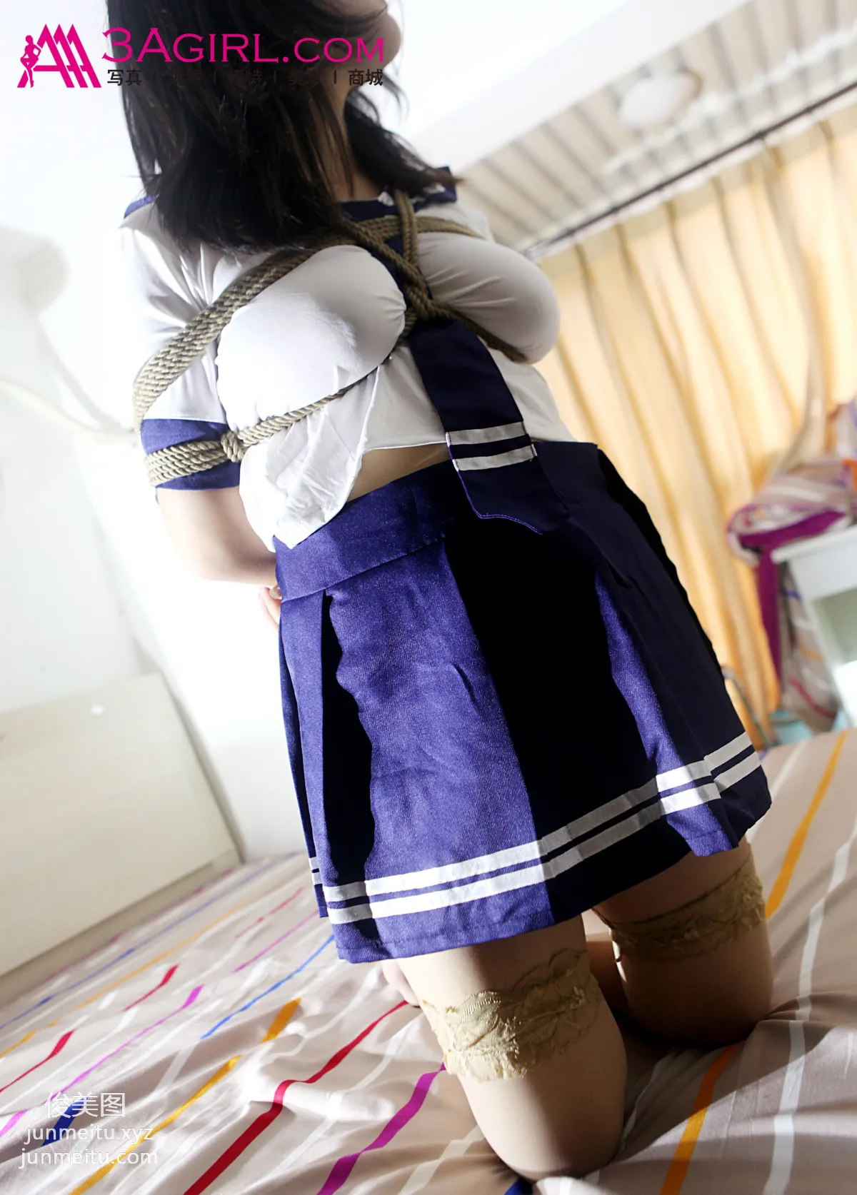 [3Agirl 美束館]2015.01.23 NO.019 制服束縛 14