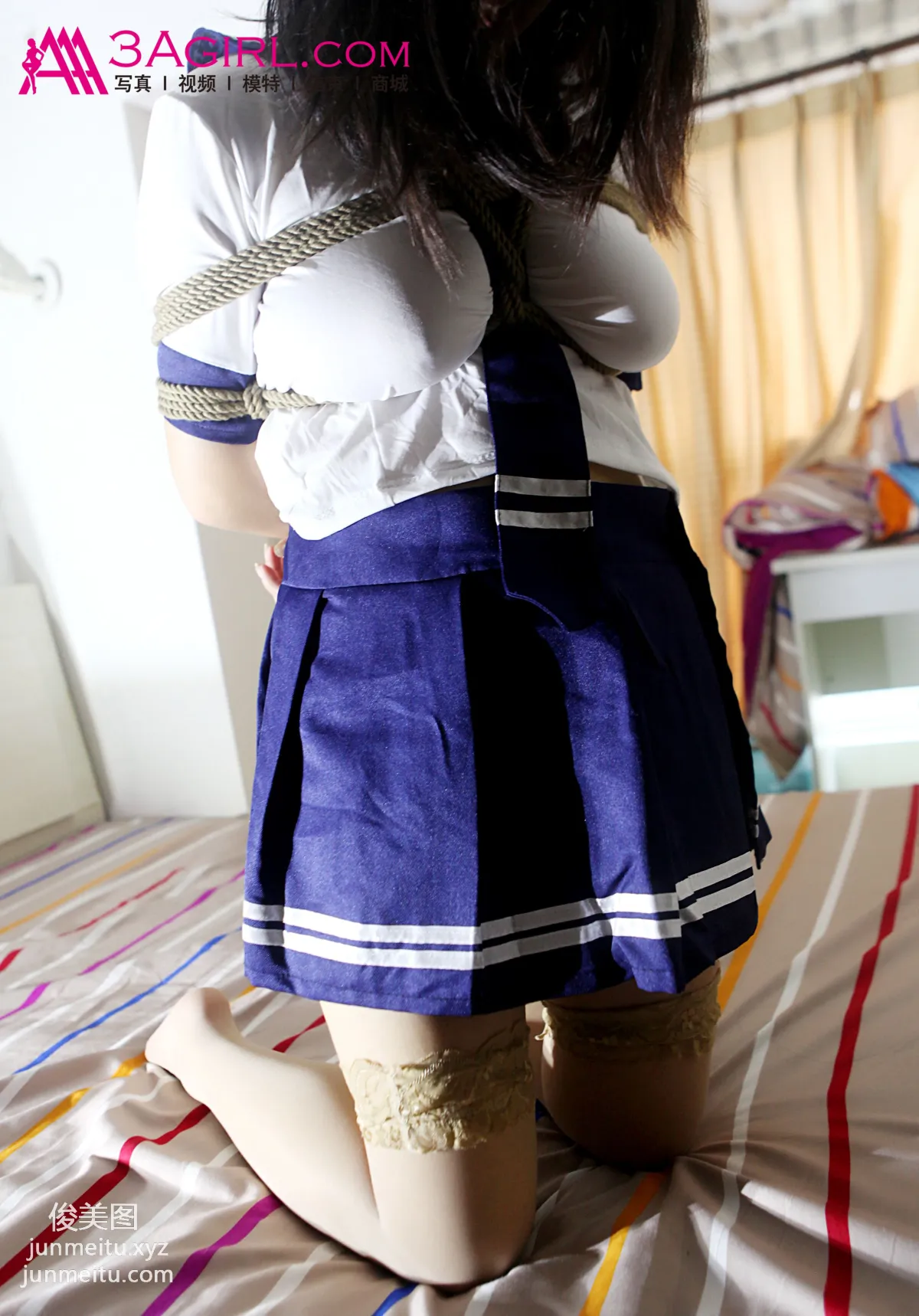 [3Agirl 美束館]2015.01.23 NO.019 制服束縛 10