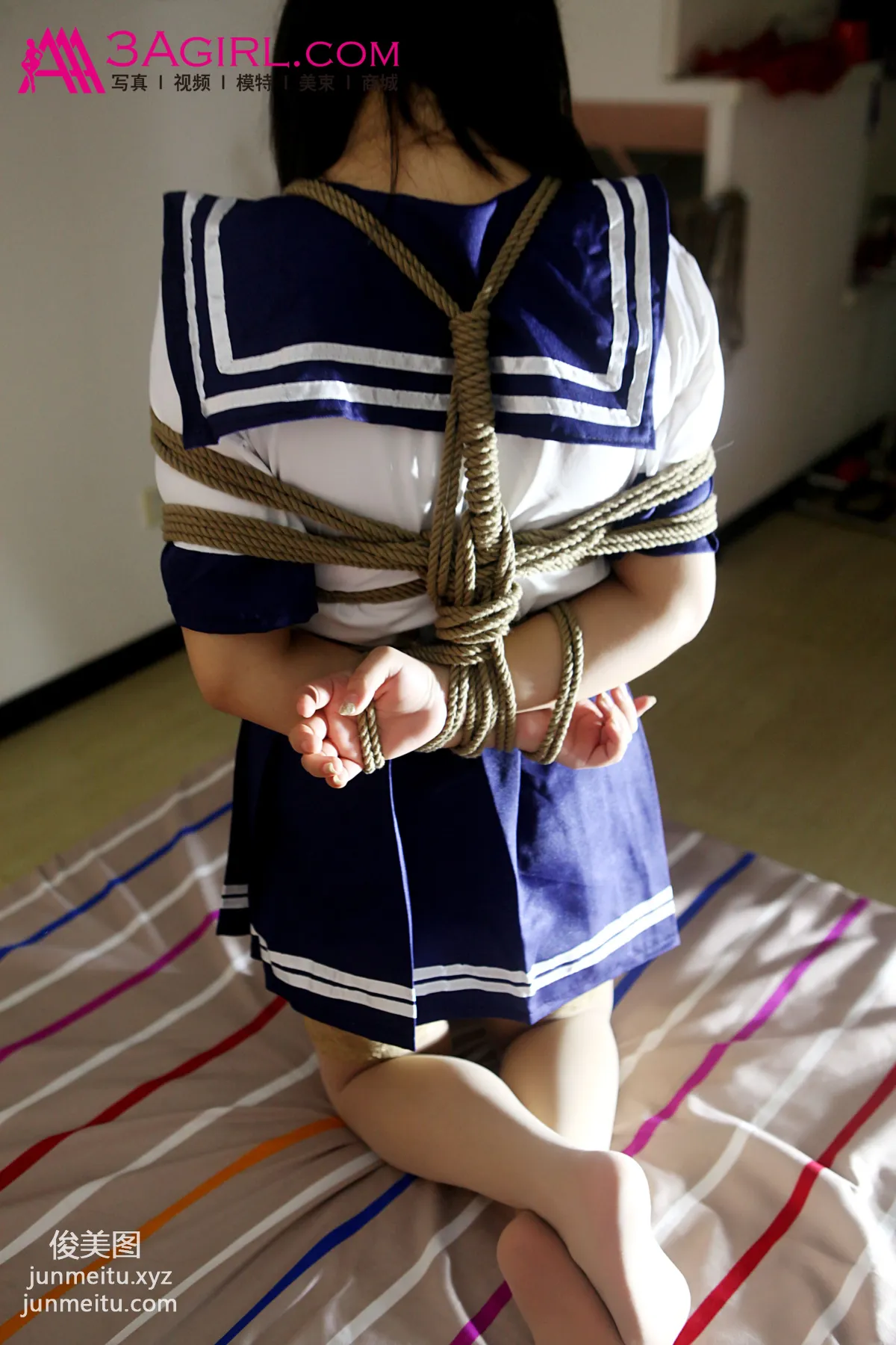 [3Agirl 美束館]2015.01.23 NO.019 制服束縛 18
