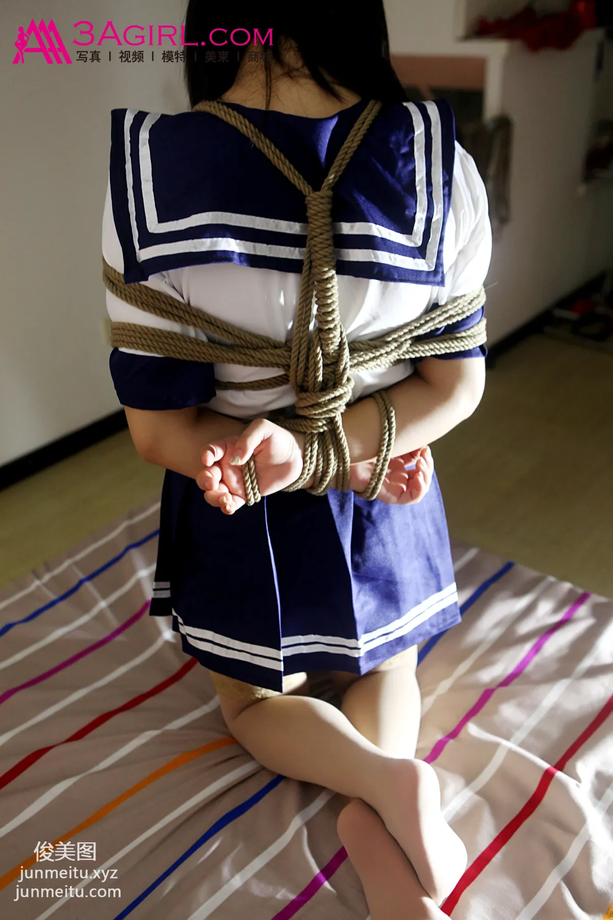 [3Agirl 美束館]2015.01.23 NO.019 制服束縛 19