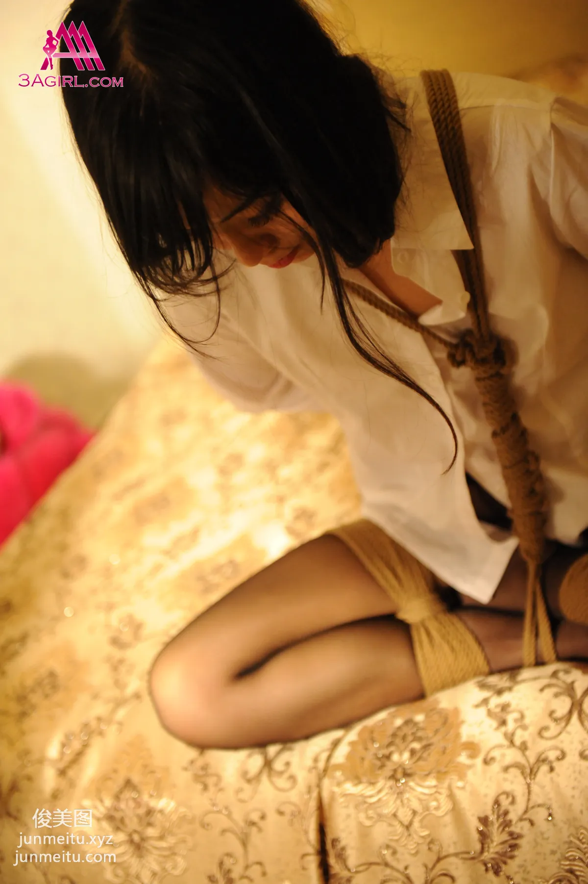 [3Agirl 美束館]2015.02.13 NO.022 誘惑紅唇 24