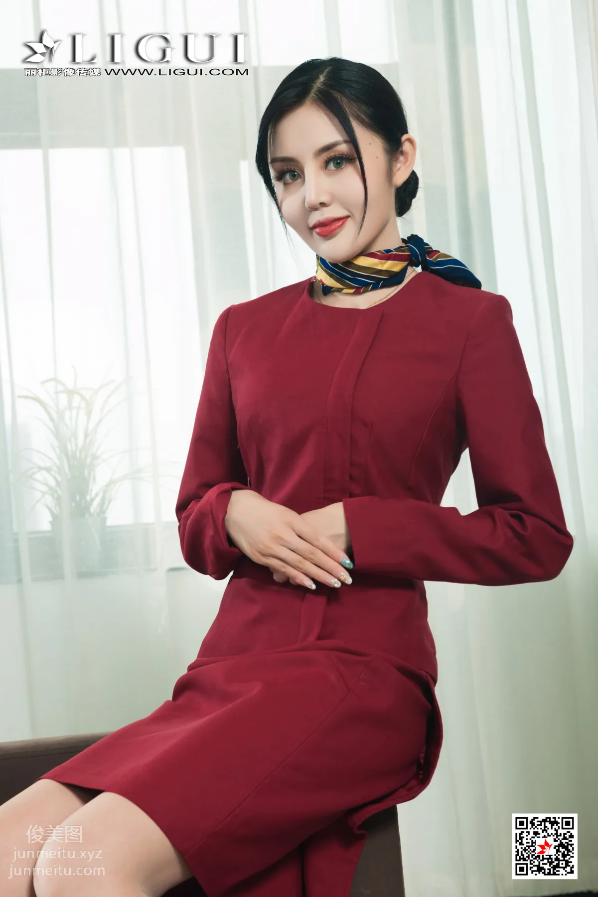 [Ligui麗櫃]2021.10.04 《空姐的誘惑》涼兒 12