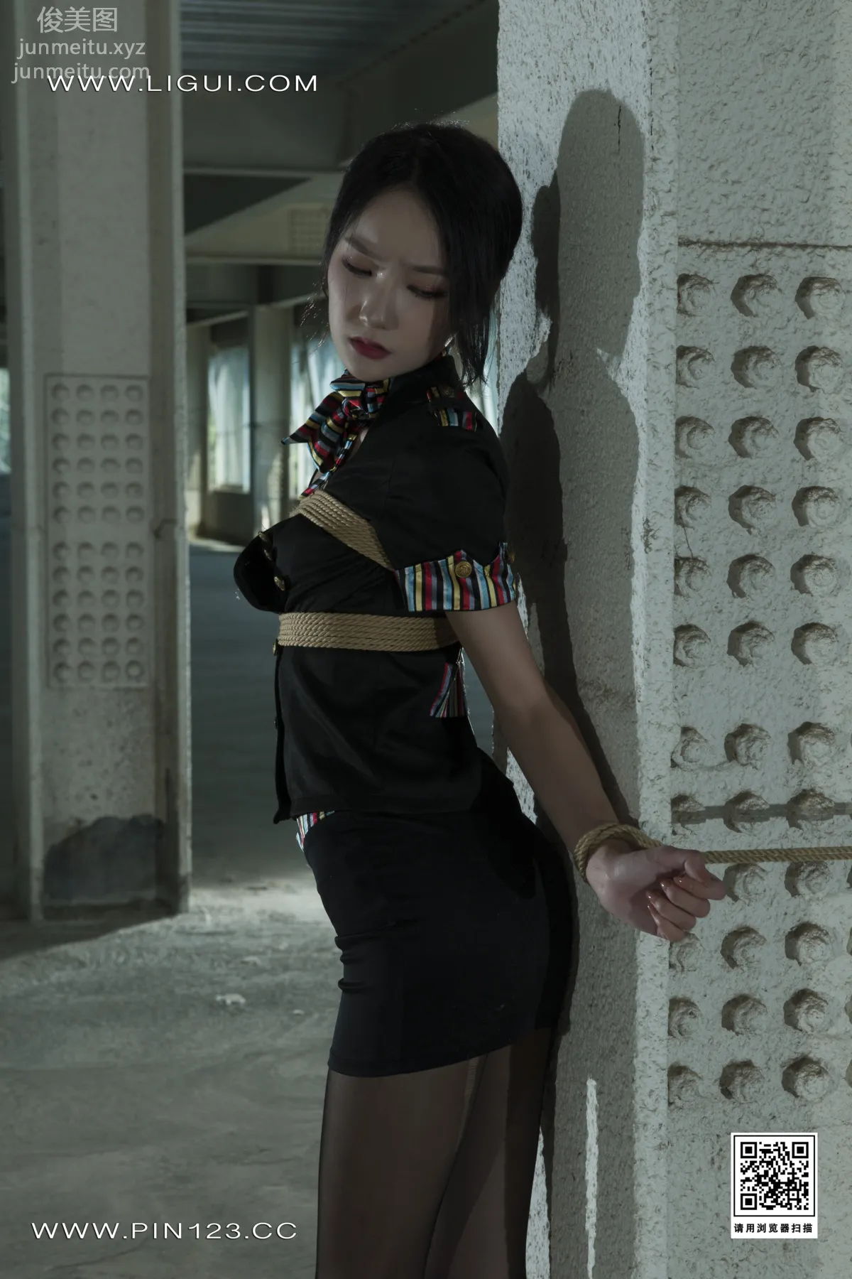 [Ligui麗櫃]2022.09.02 劫持空姐 心心 14