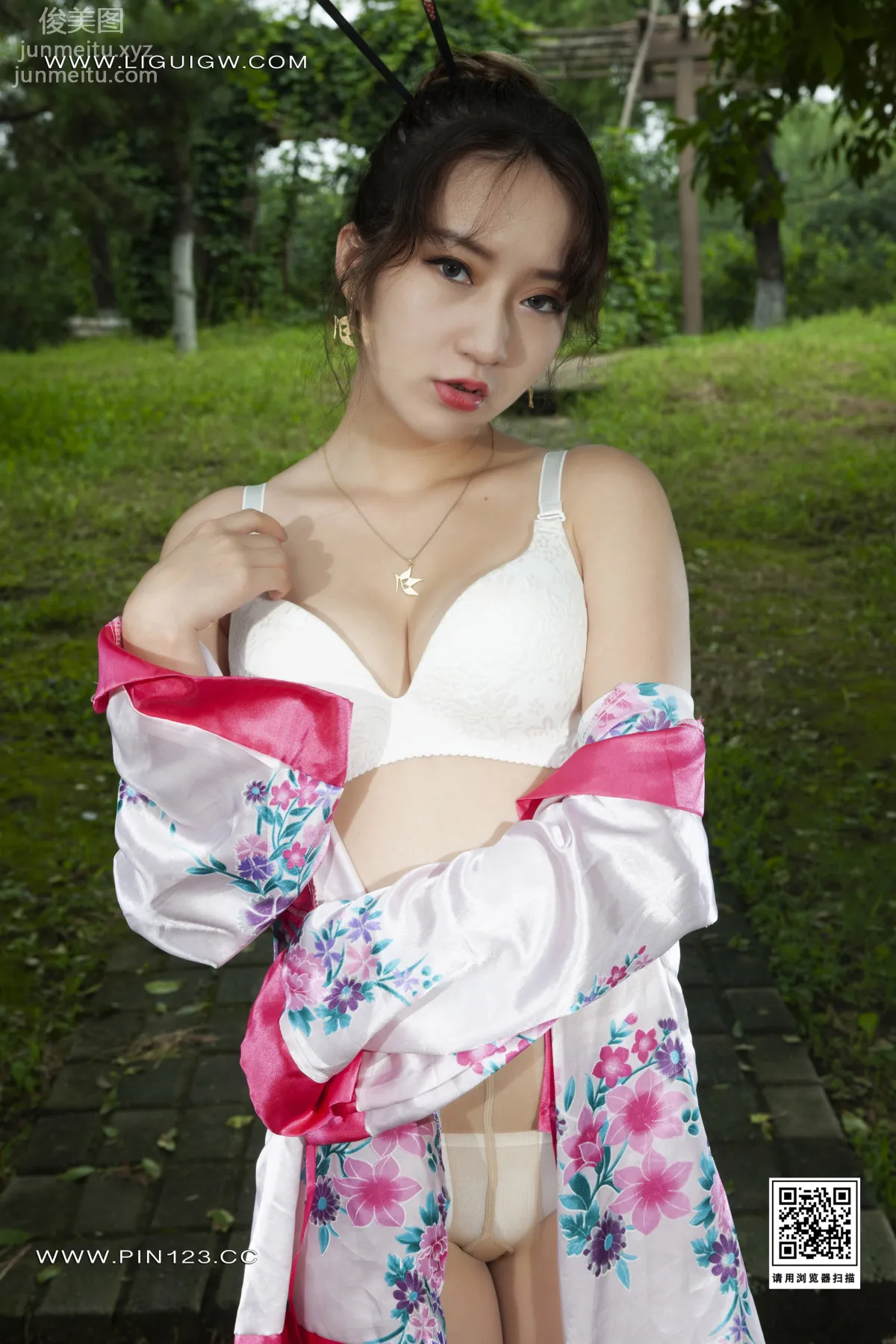 [Ligui麗櫃]2023.08.14 《絲足踏青》 汐汐 44