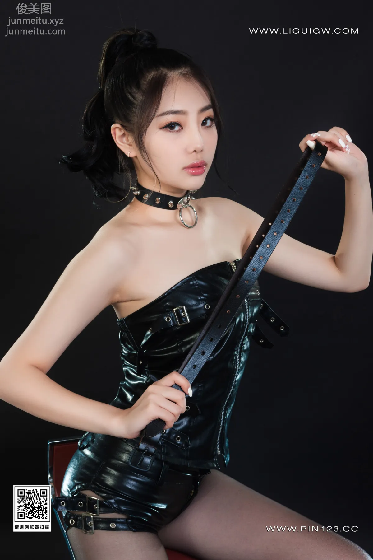 [Ligui麗櫃]2023.10.26 欲女皮縛 小智賢 3