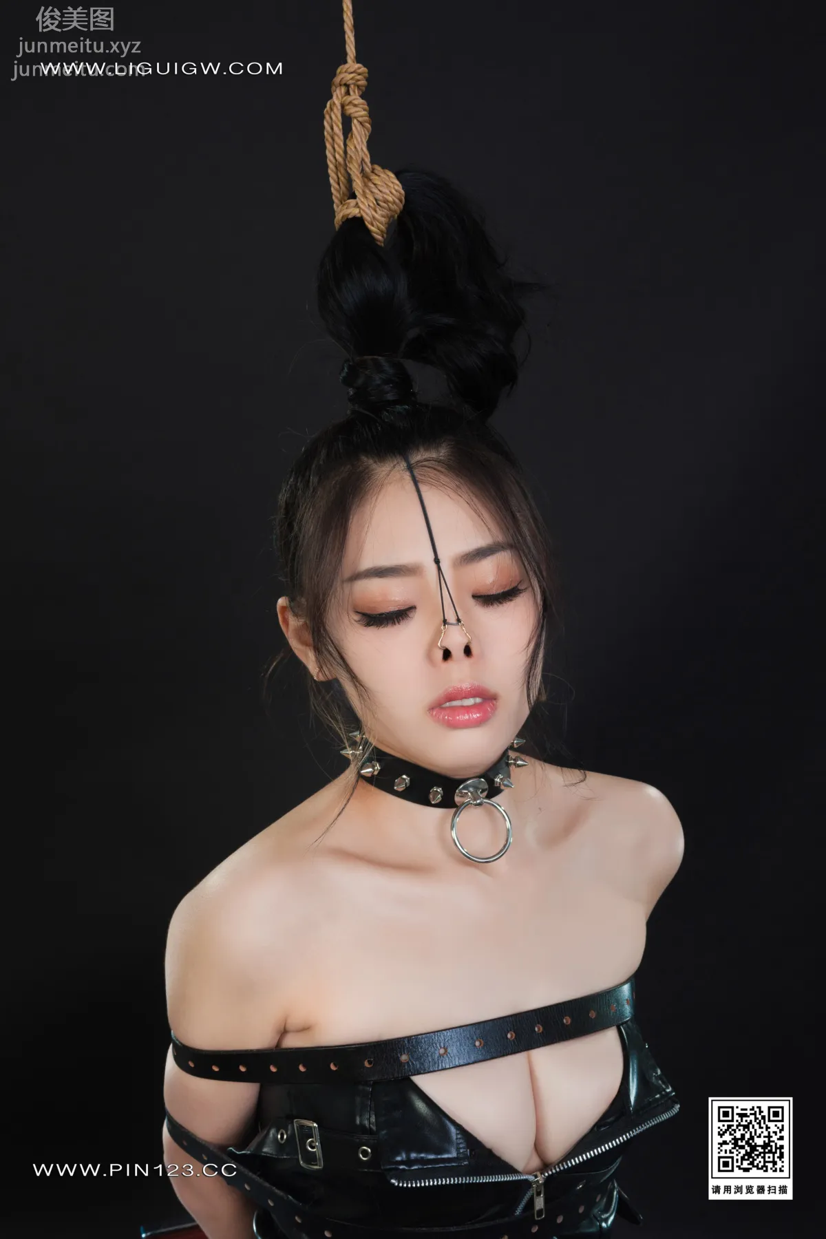 [Ligui麗櫃]2023.10.26 欲女皮縛 小智賢 21
