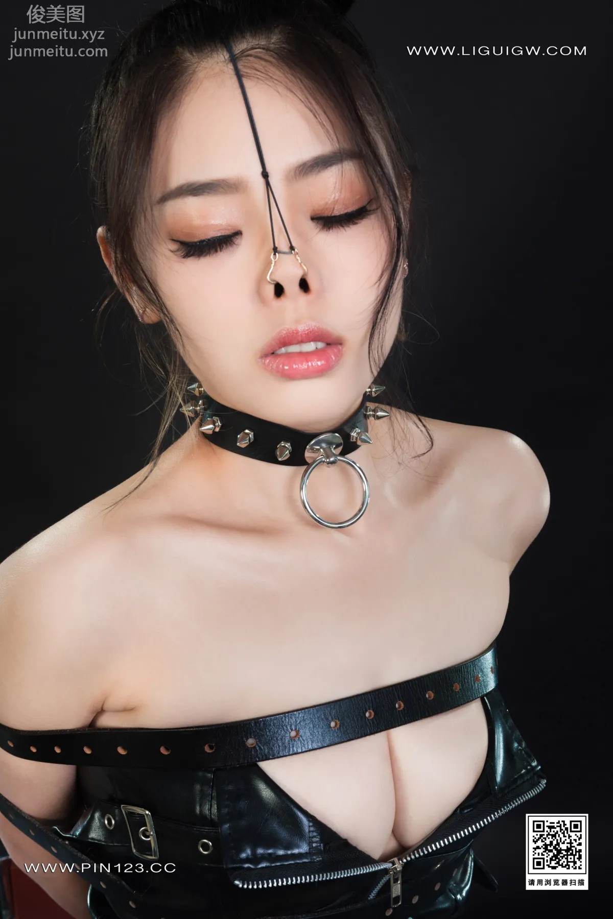 [Ligui麗櫃]2023.10.26 欲女皮縛 小智賢 22