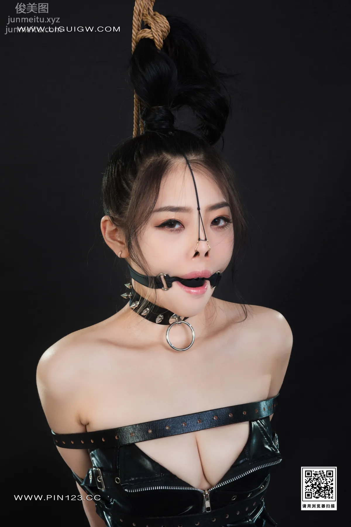 [Ligui麗櫃]2023.10.26 欲女皮縛 小智賢 25