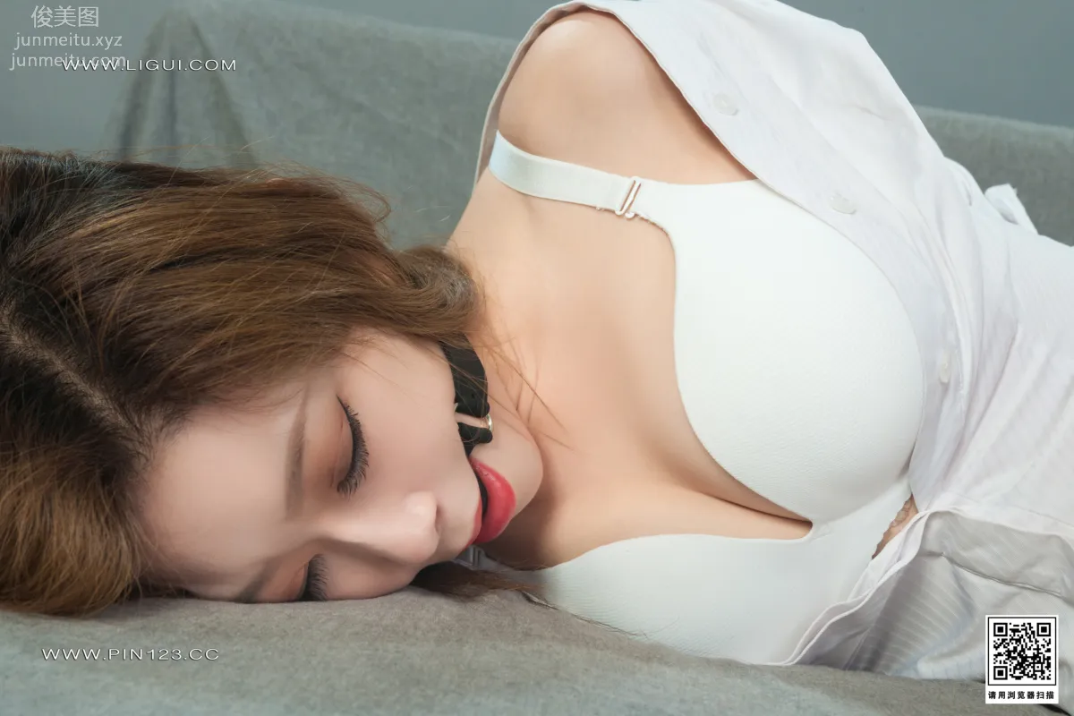 [Ligui麗櫃]2023.06.02 調教文秘 甯甯 43