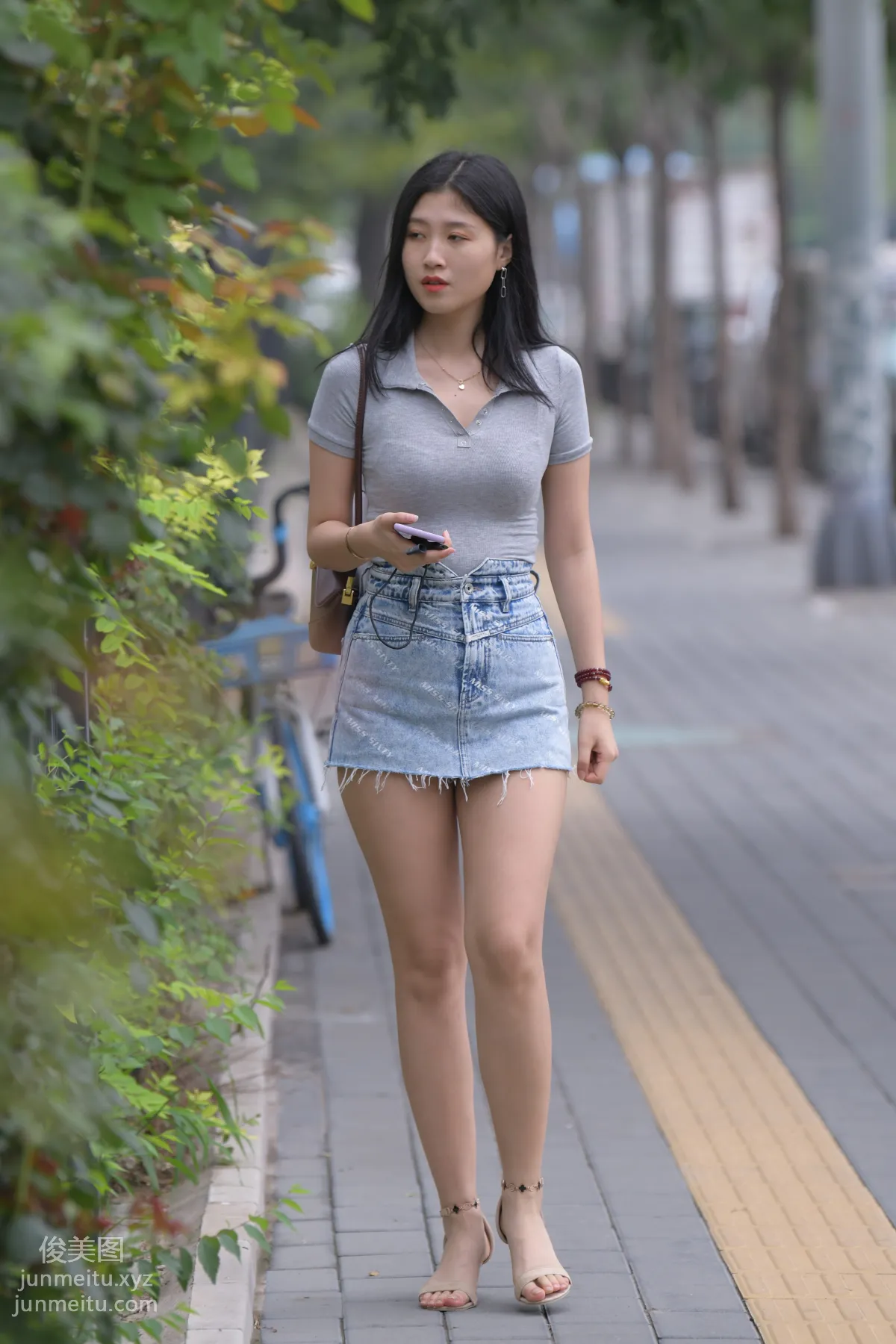 魔鏡街拍 NO.169 一隻麋鹿攝影 牛仔短裙美女[233P] 41