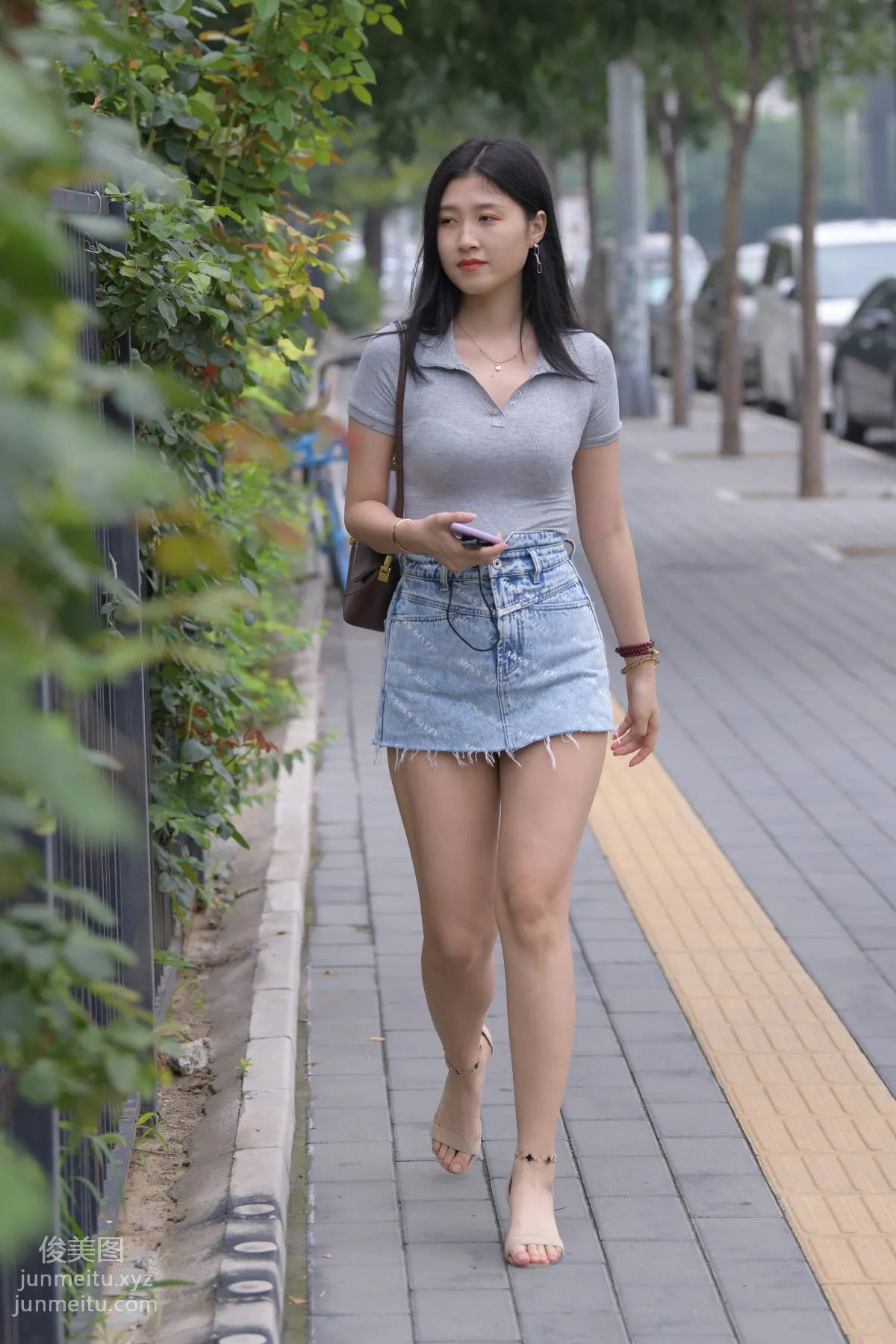 魔鏡街拍 NO.169 一隻麋鹿攝影 牛仔短裙美女[233P] 48
