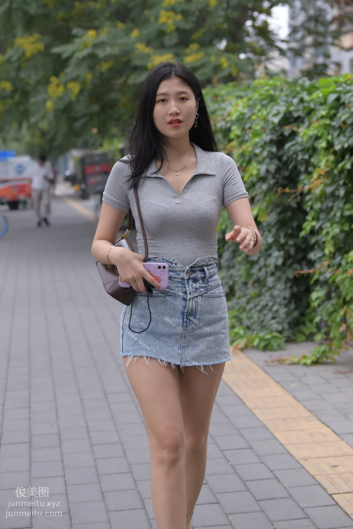 魔鏡街拍 NO.169 一隻麋鹿攝影 牛仔短裙美女[233P] 207