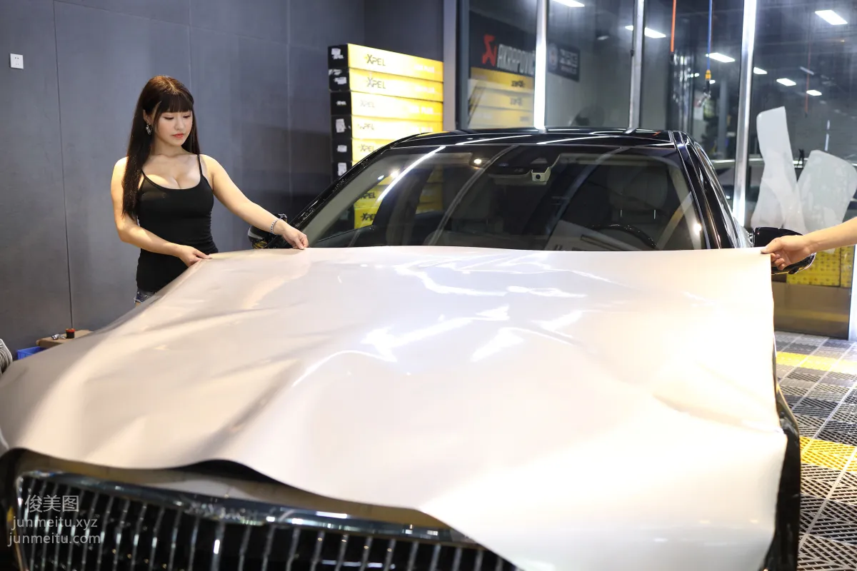 魔鏡街拍 NO.173-“稱職”的女洗車工[423P] 338