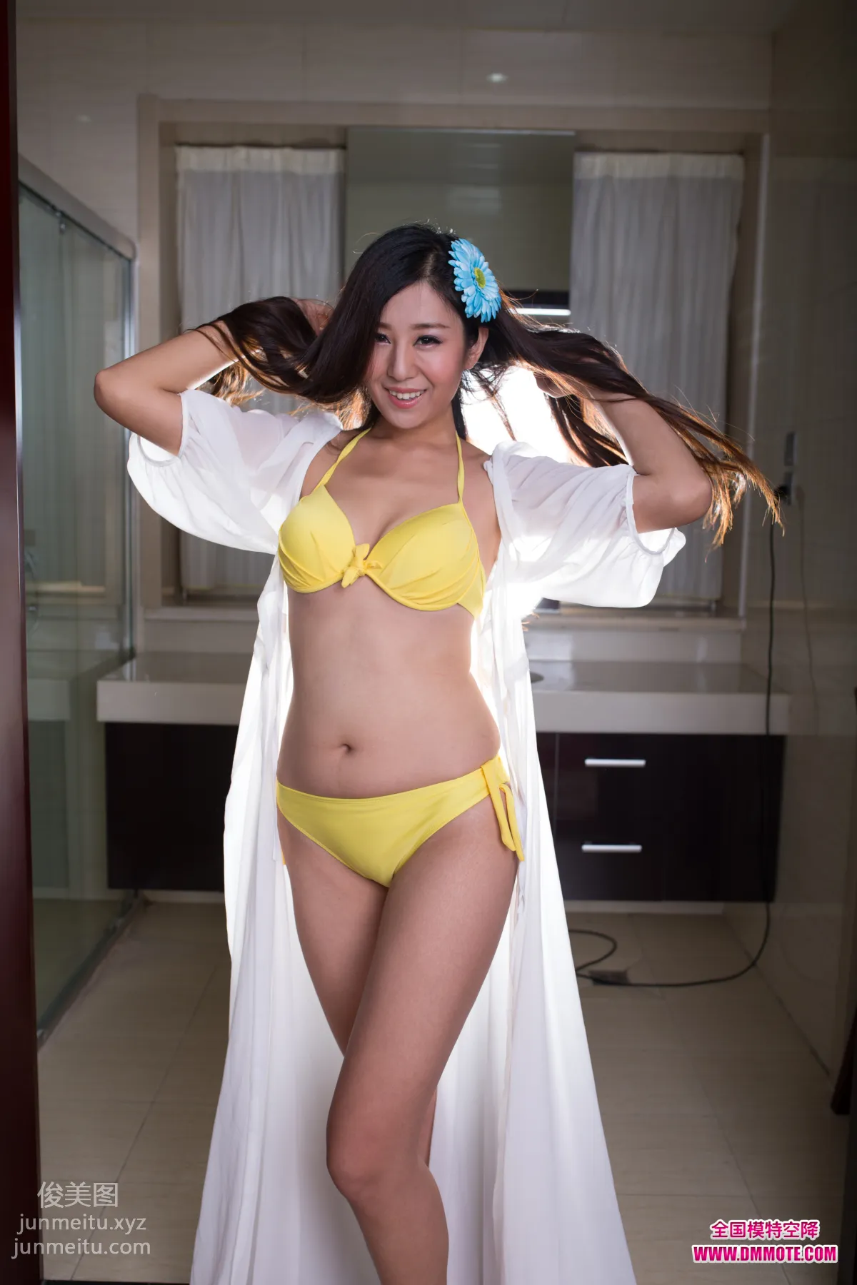 [大名模網]2014第2期 女神文文私房大片.李欣欣原片100張 41