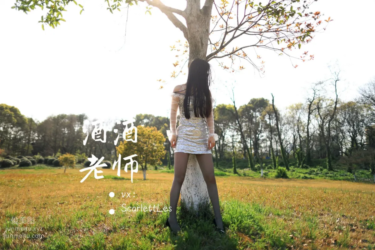 酒酒老師 07《短裙灰絲誘人》 [61P] 30
