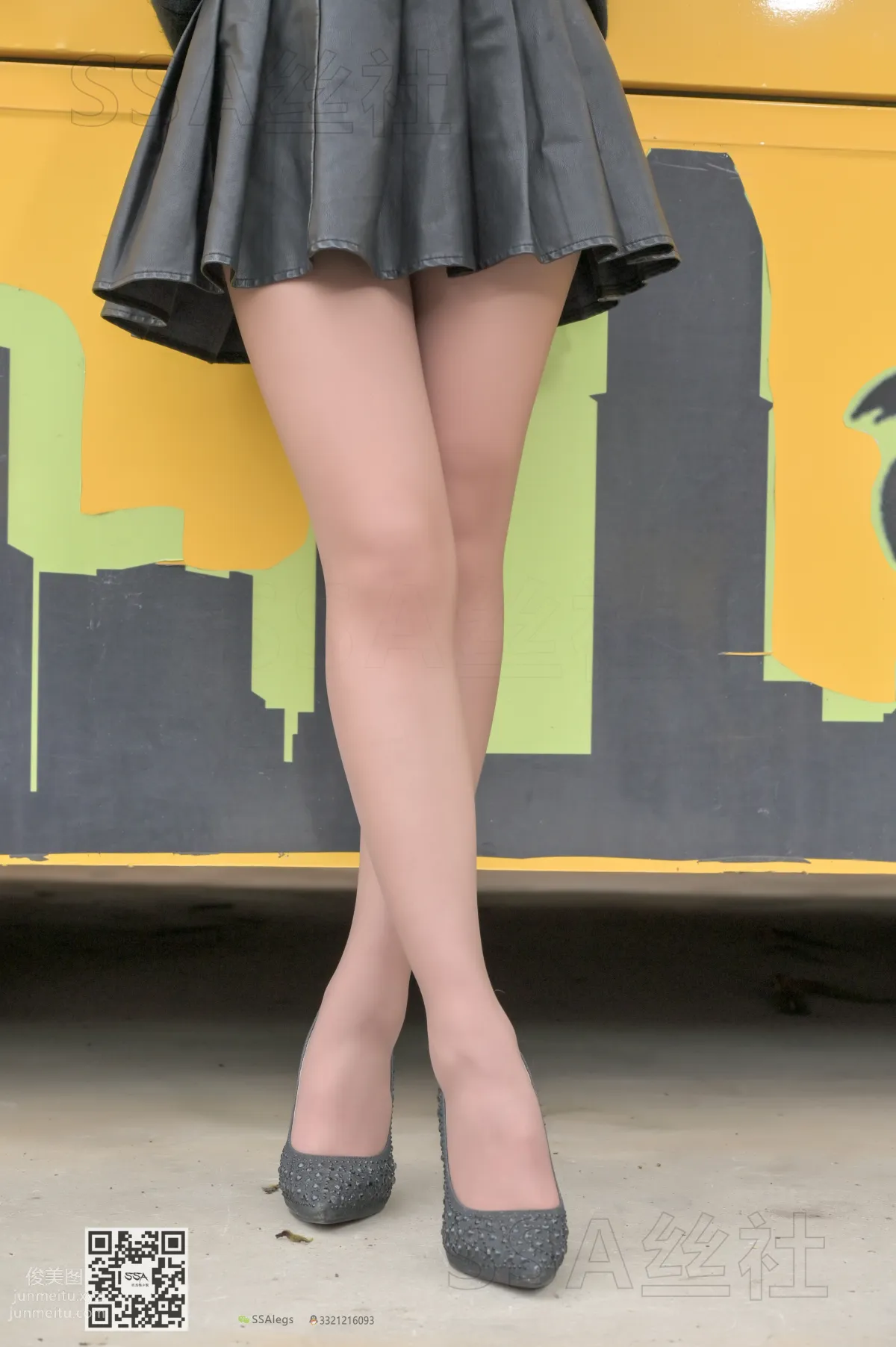 [SSA絲社]超清寫真 NO.095 大大 腿模大大街拍[133P] 4
