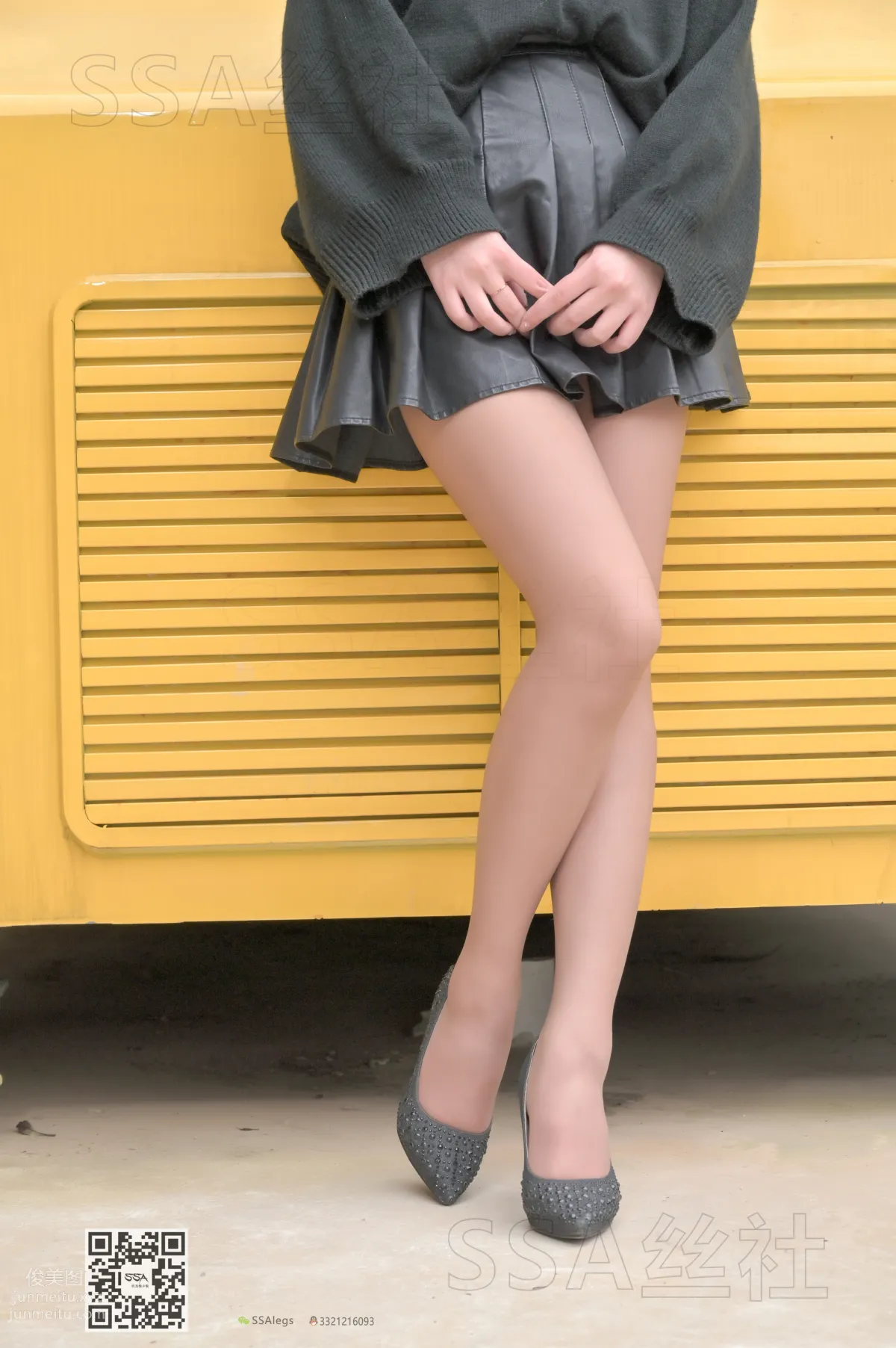 [SSA絲社]超清寫真 NO.095 大大 腿模大大街拍[133P] 13