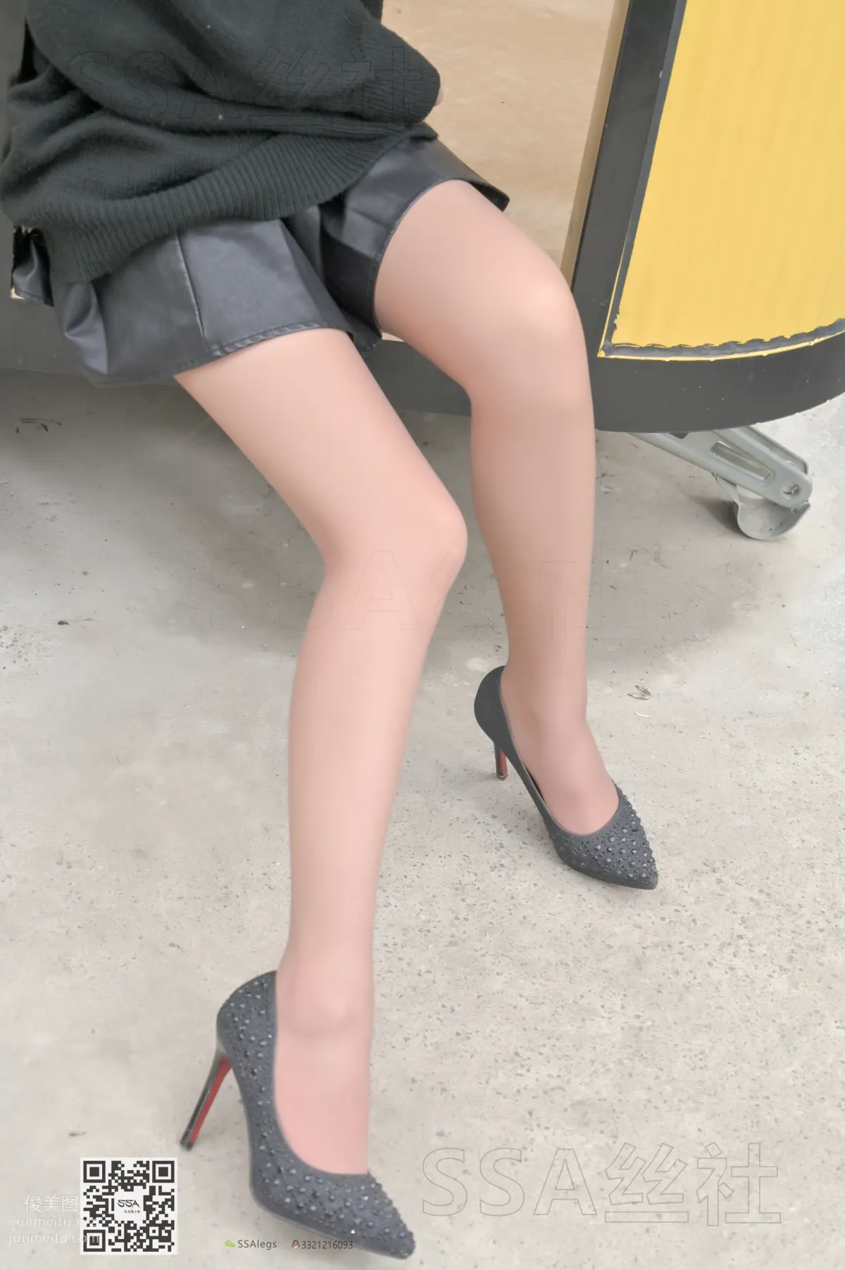 [SSA絲社]超清寫真 NO.095 大大 腿模大大街拍[133P] 41