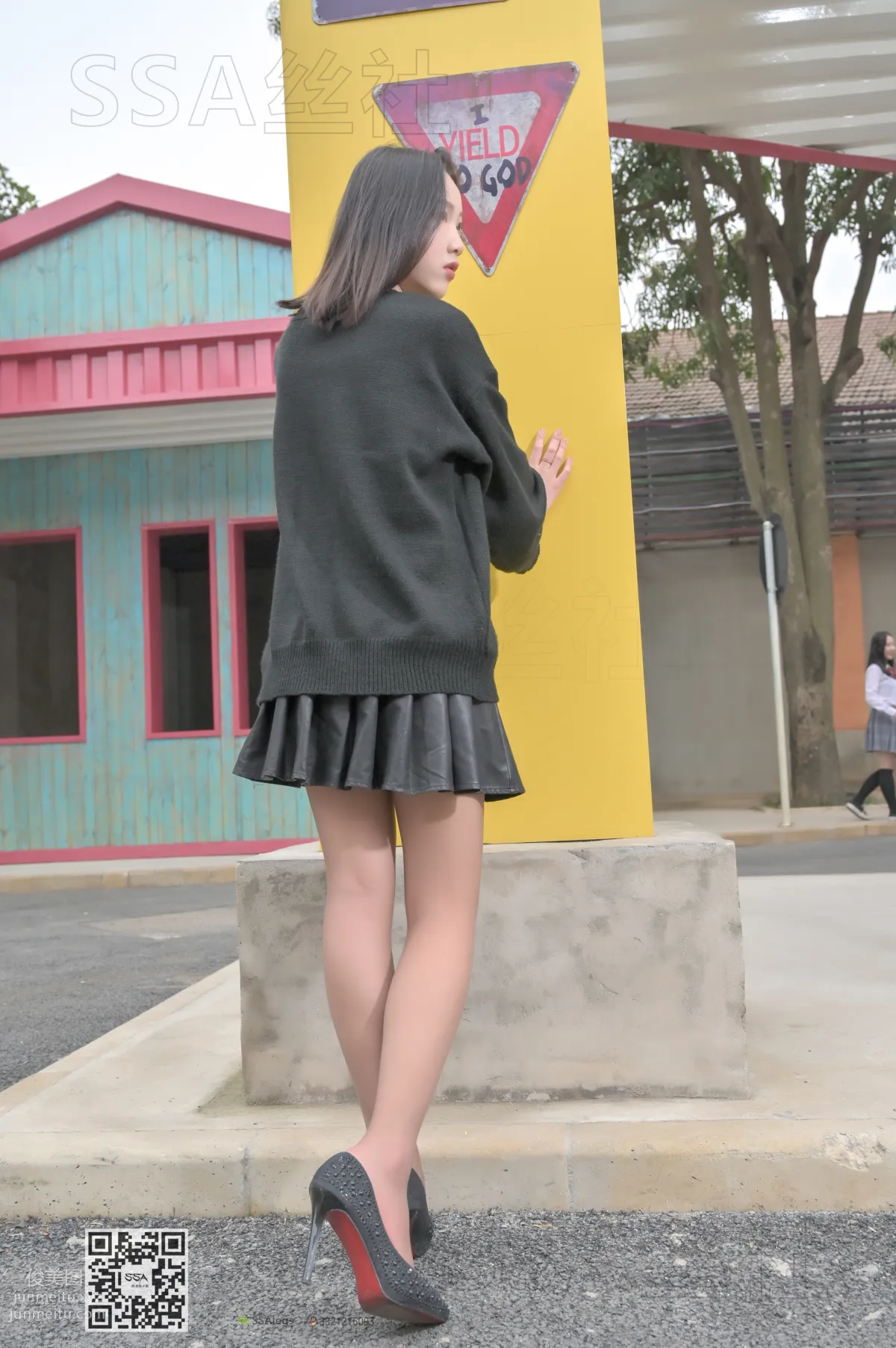 [SSA絲社]超清寫真 NO.095 大大 腿模大大街拍[133P] 106