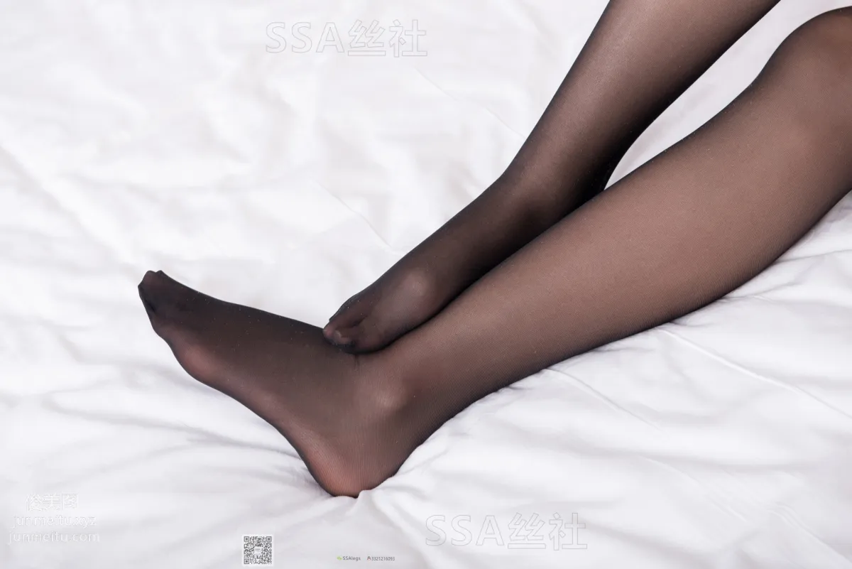 [SSA絲社]超清寫真 NO.064 西西 酒紅性感超短裙黑絲[128P] 106