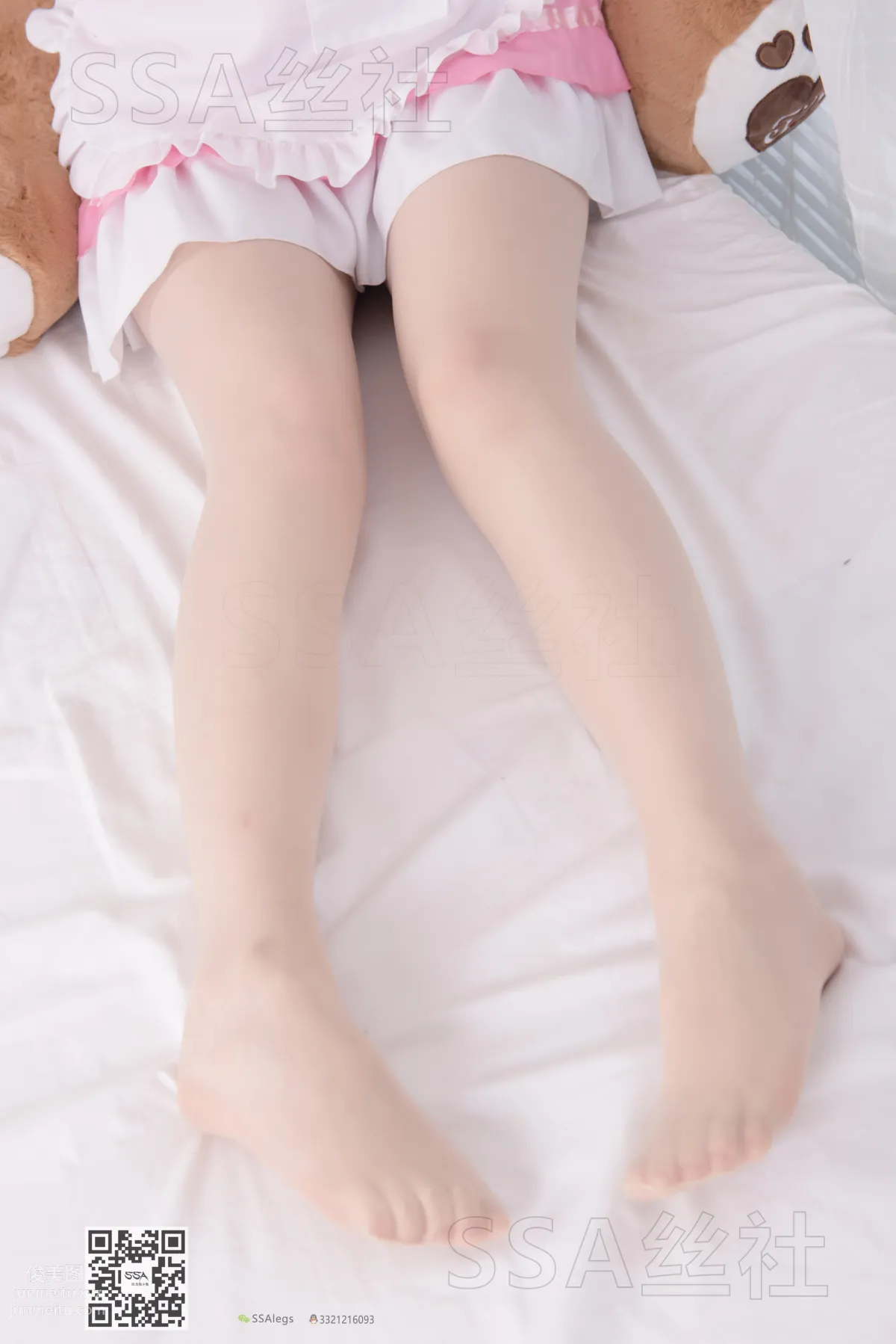 [SSA絲社]超清寫真 NO.089 雯雯 甜美笑容治愈系粉色女仆裝[158P] 147