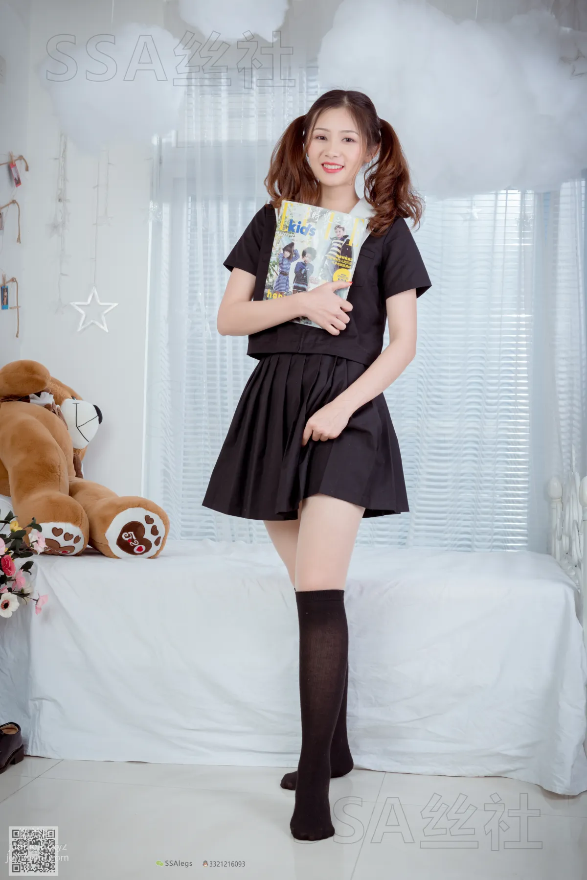 [SSA絲社]超清寫真 NO.079 雯雯 笑容治愈系小姐姐JK制服[132P] 72